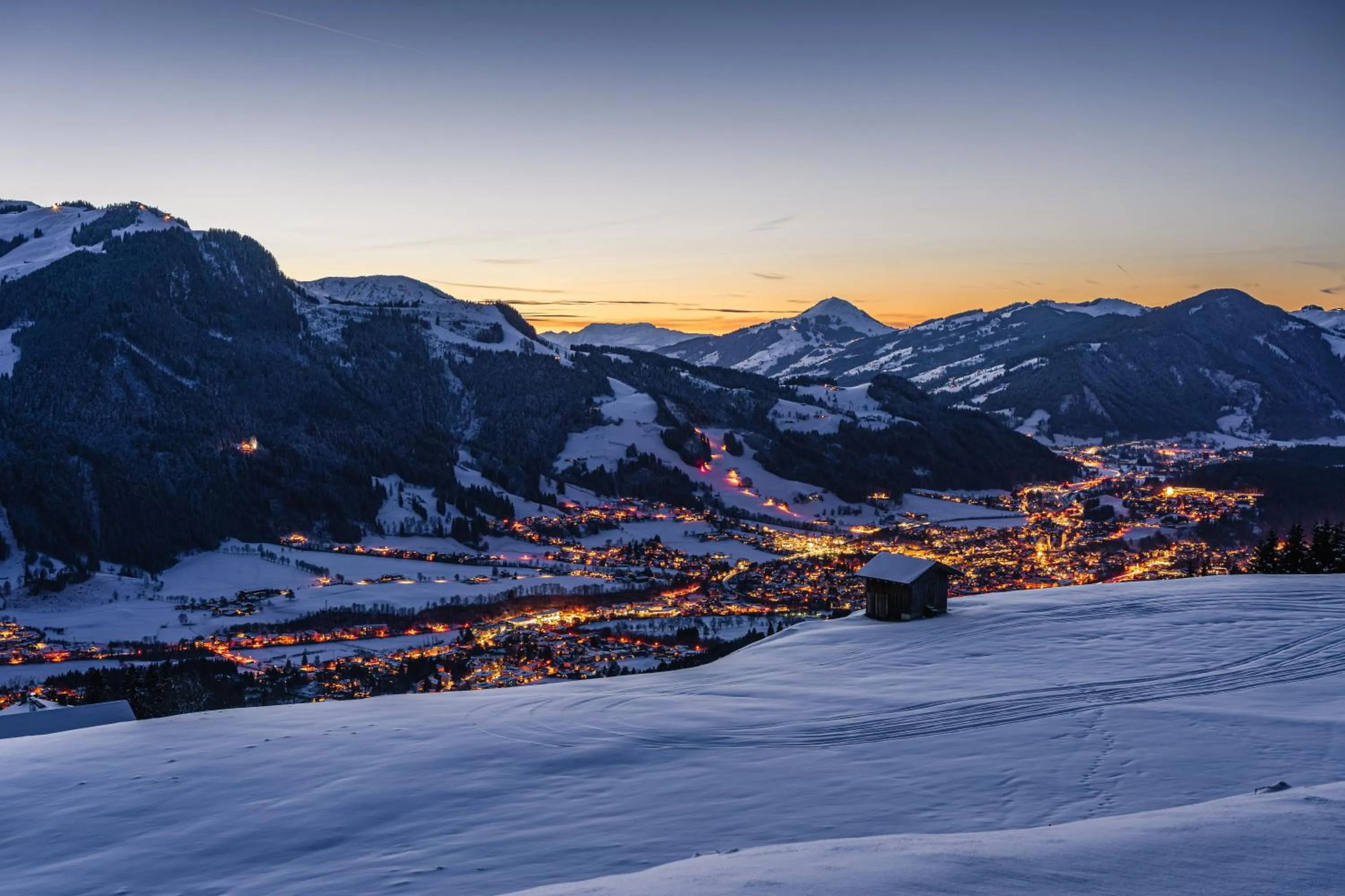 Bird's eye view in Schlosshotel Kitzbühel