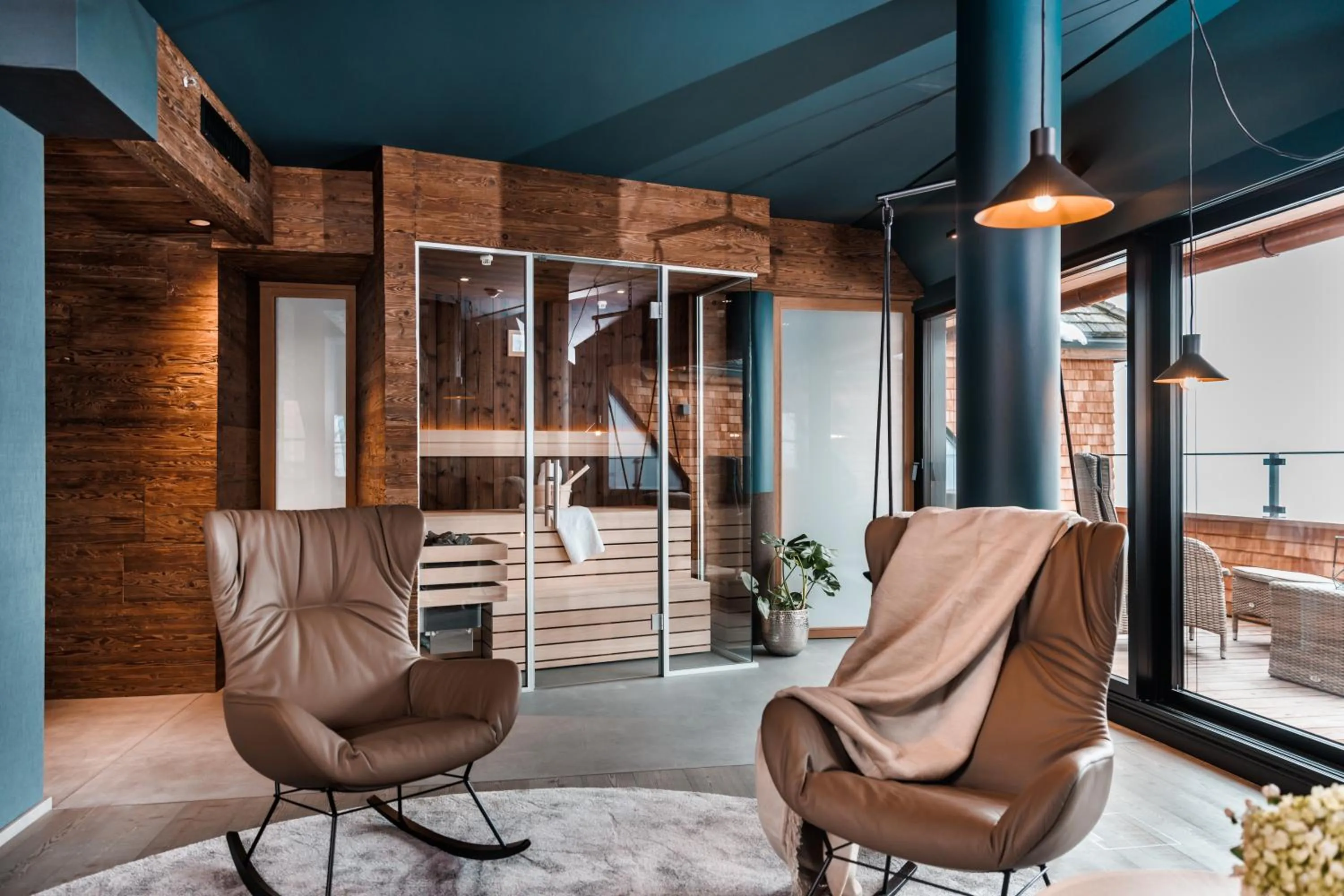 Living room in Schlosshotel Kitzbühel