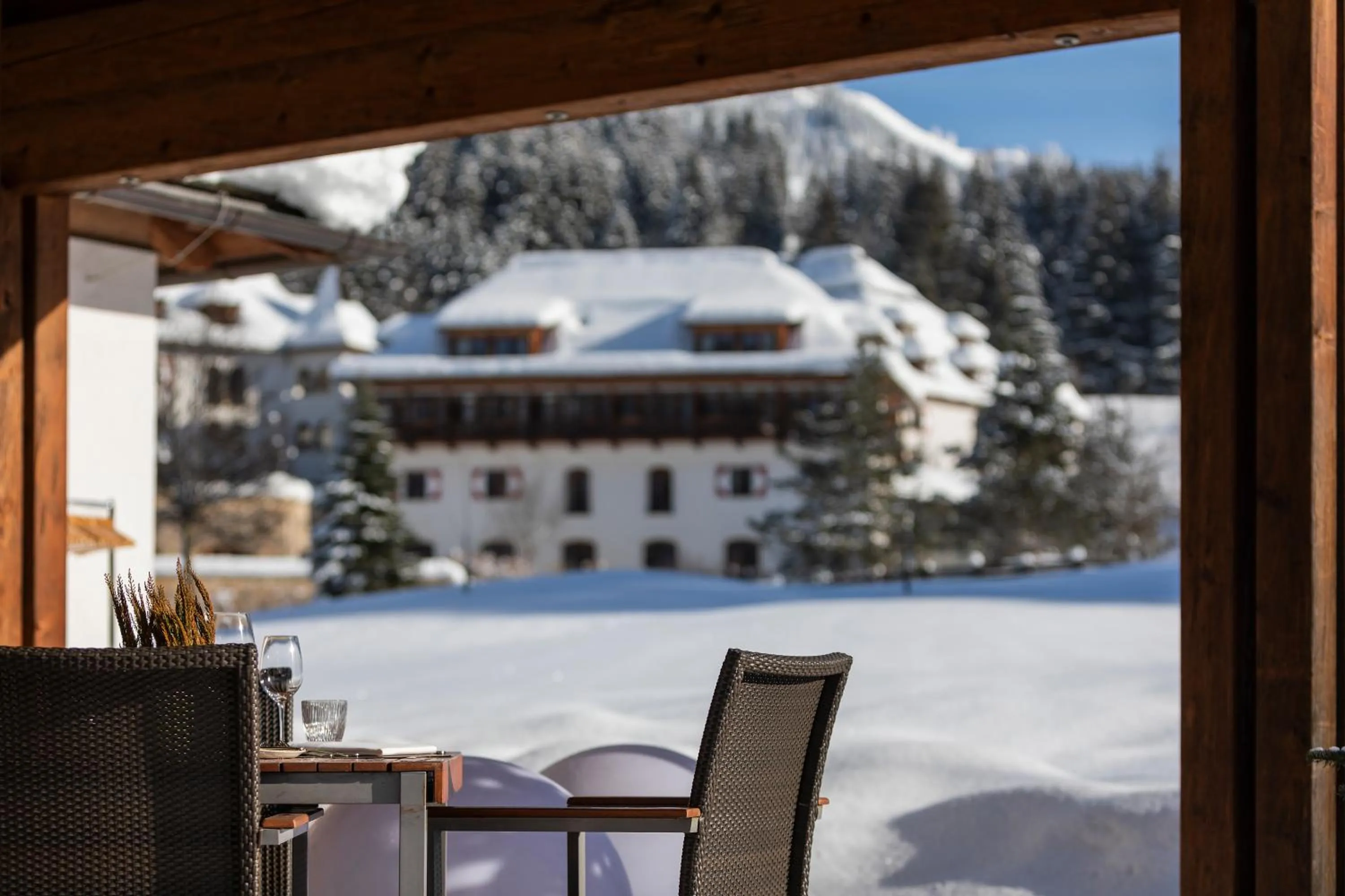 Property building in Schlosshotel Kitzbühel