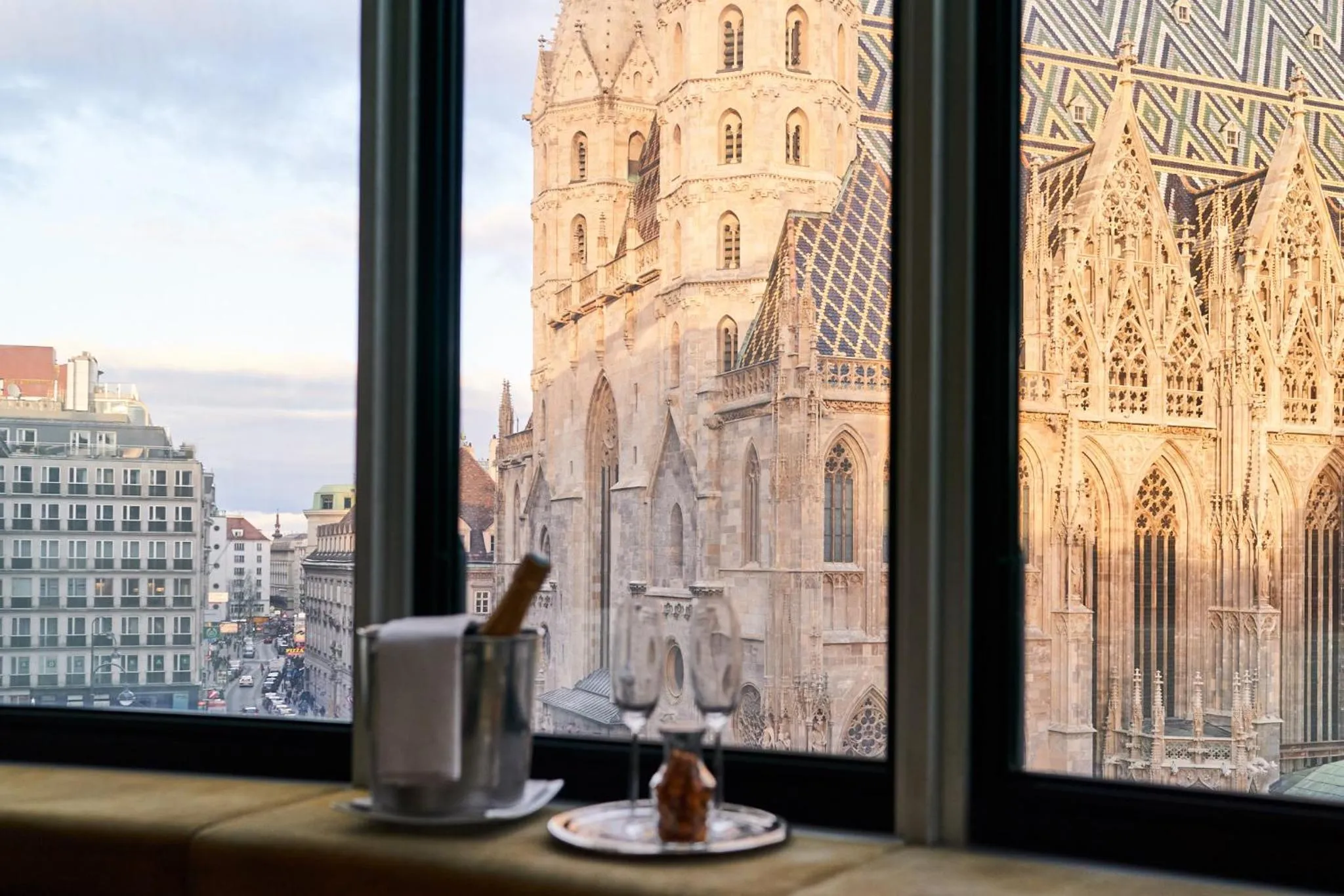 Landmark view in DO&CO Hotel Vienna