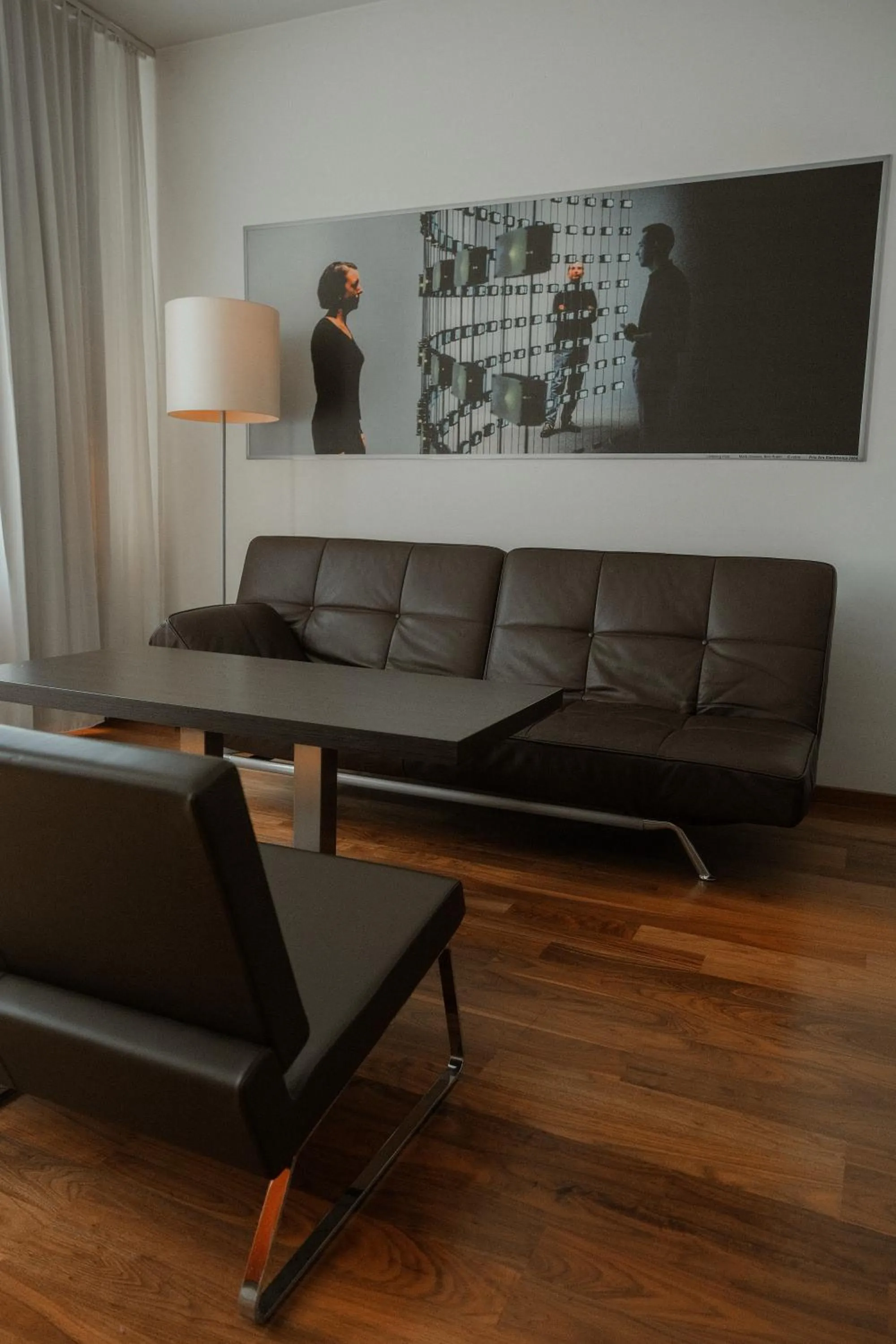 Living room in arte Hotel Linz
