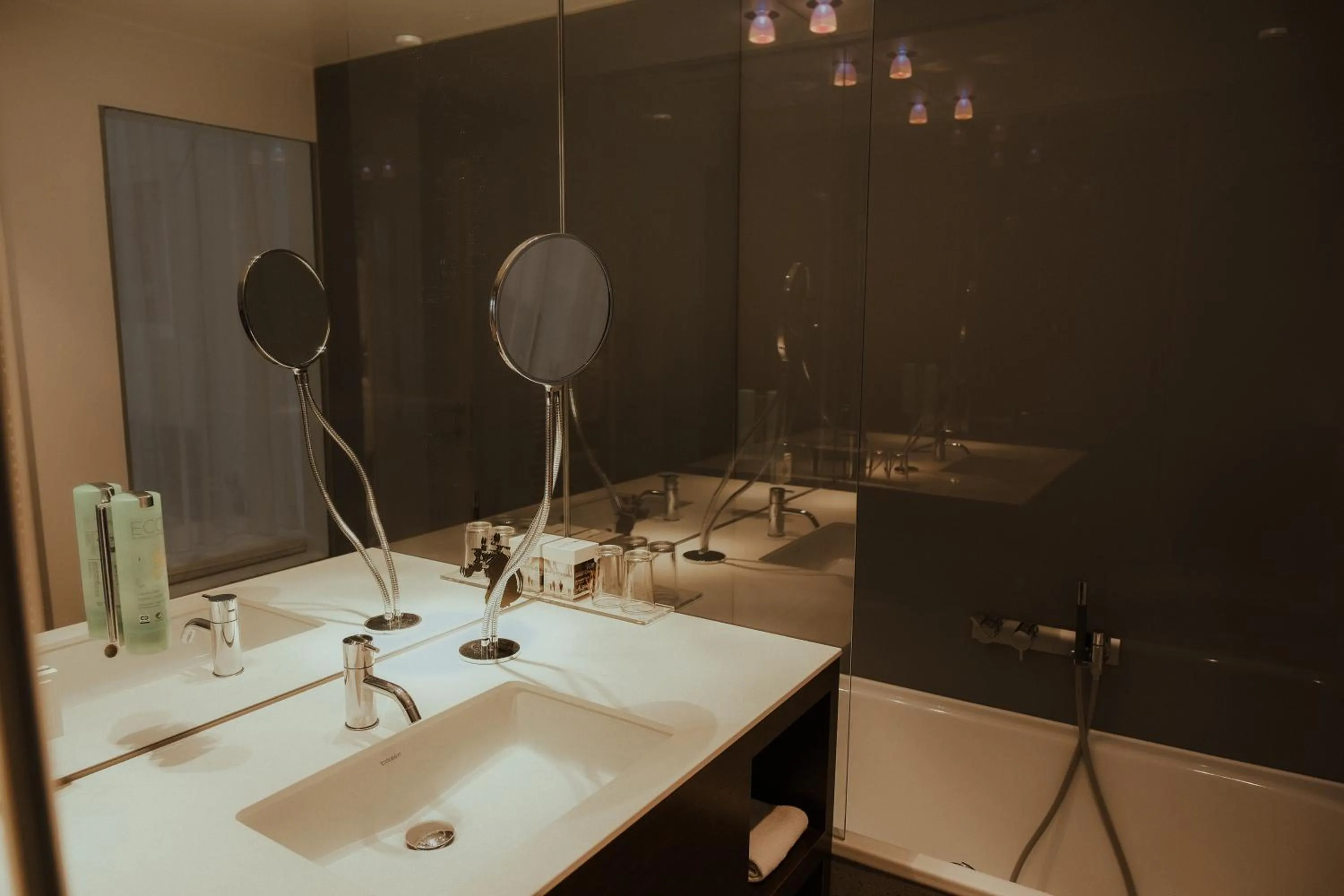 Bathroom in arte Hotel Linz