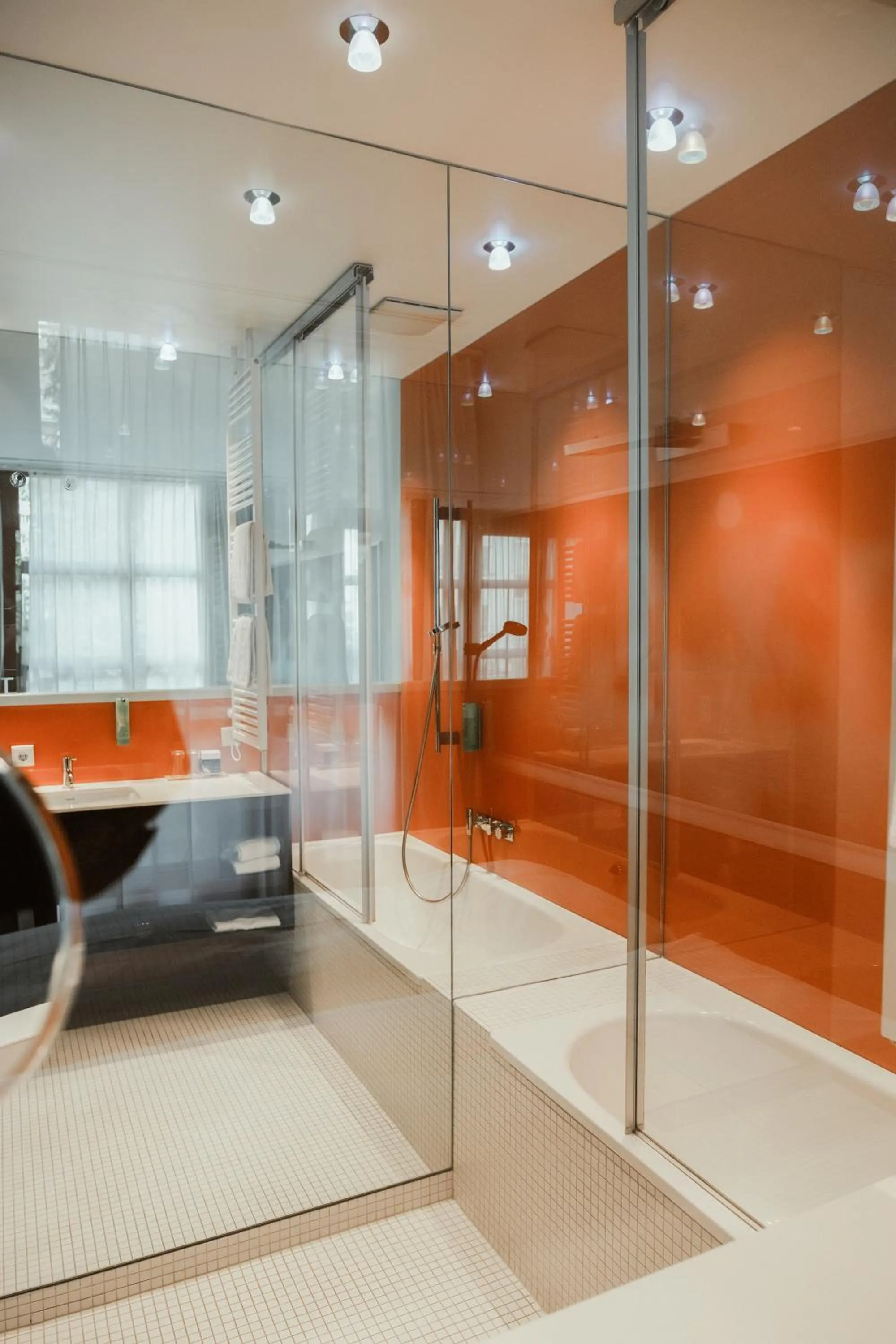 Bathroom in arte Hotel Linz