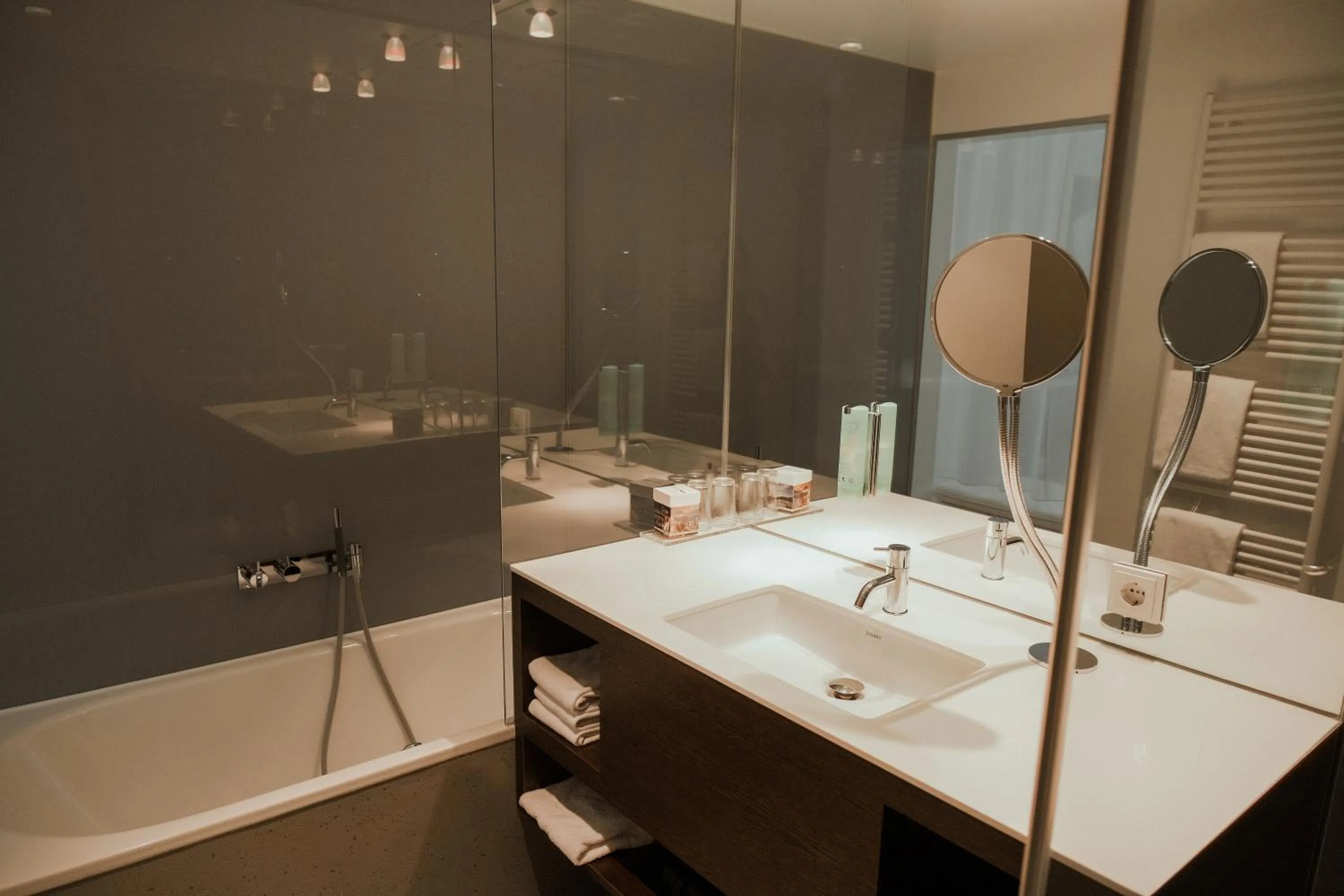 Bathroom in arte Hotel Linz