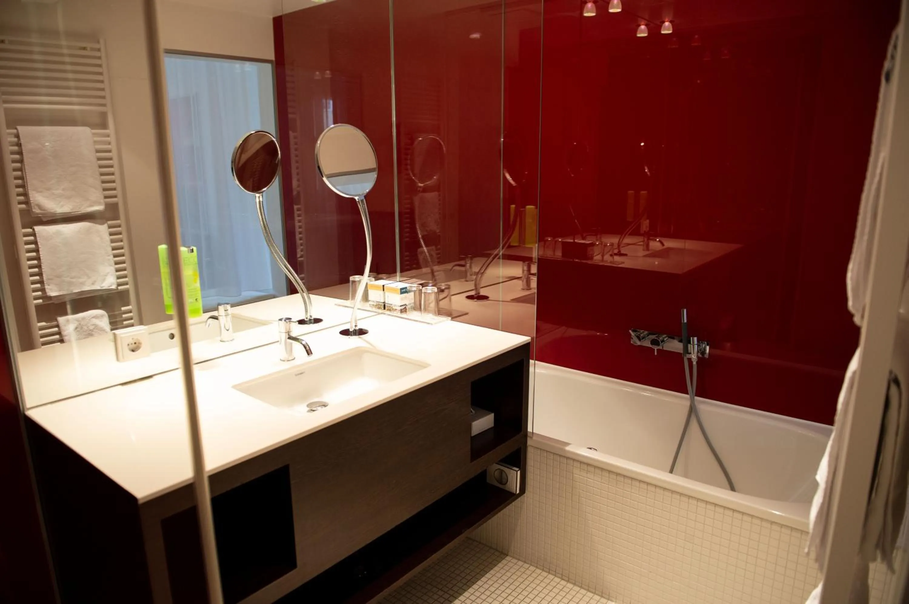 Bathroom in arte Hotel Linz