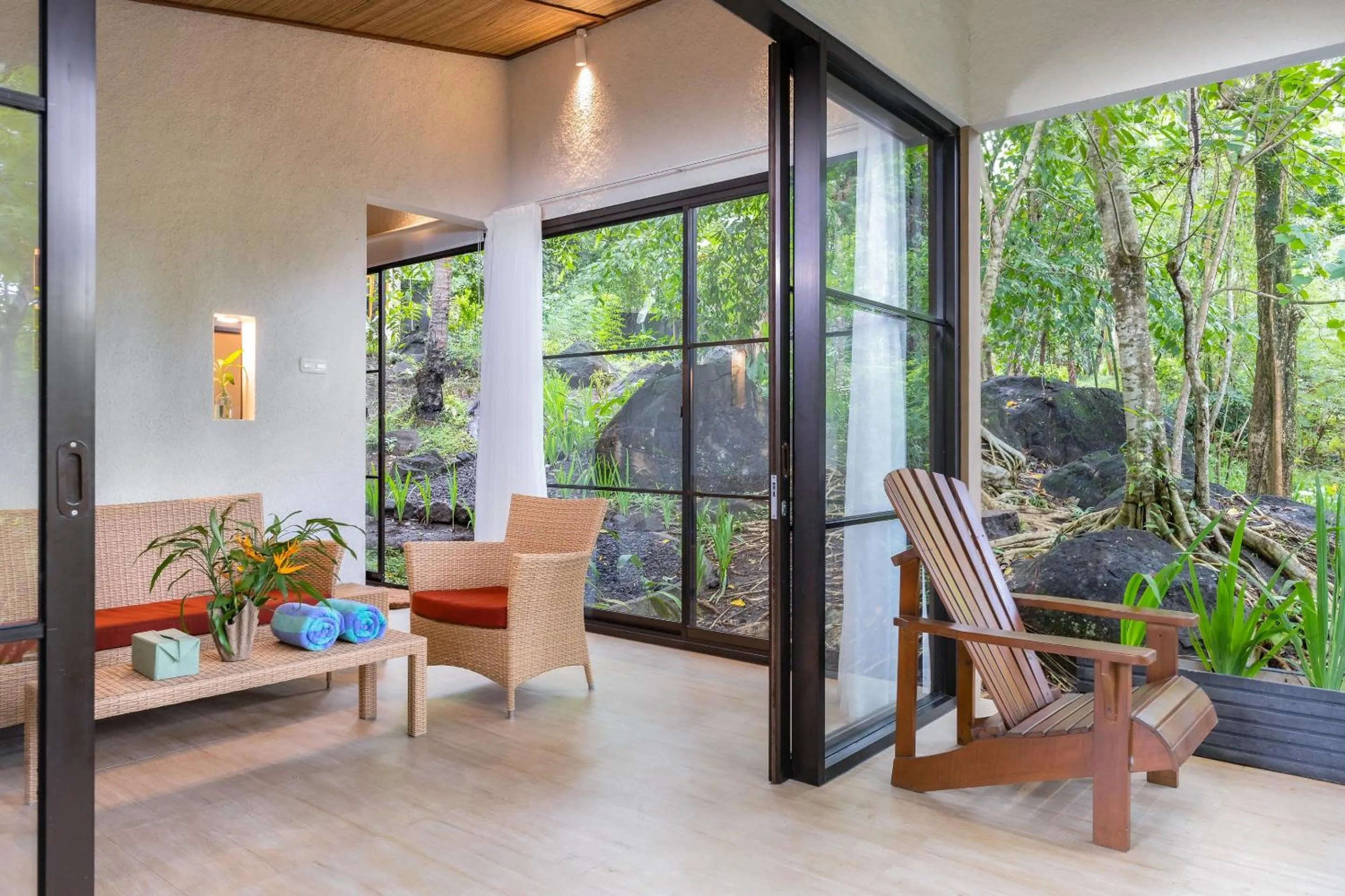 Patio in Thalassa Dive & Wellbeing Resort Manado