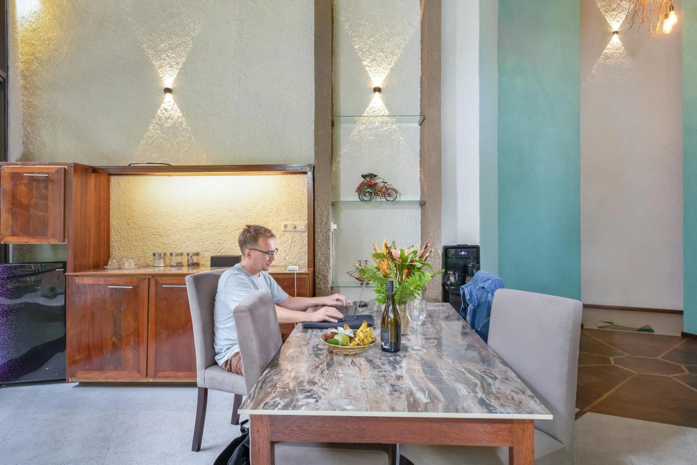 People in Thalassa Dive & Wellbeing Resort Manado