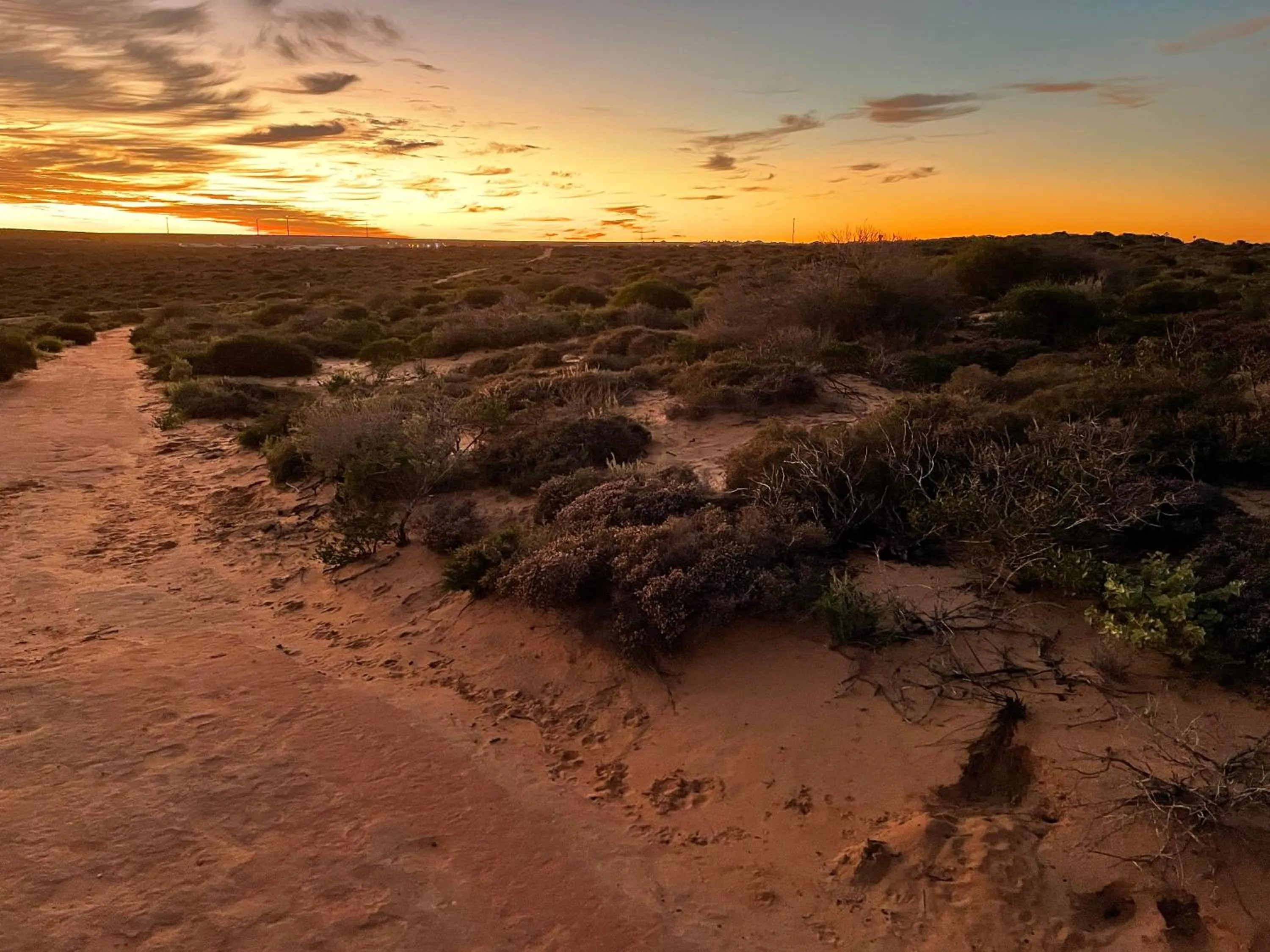 Hiking in Shark Bay Seafront Apartments