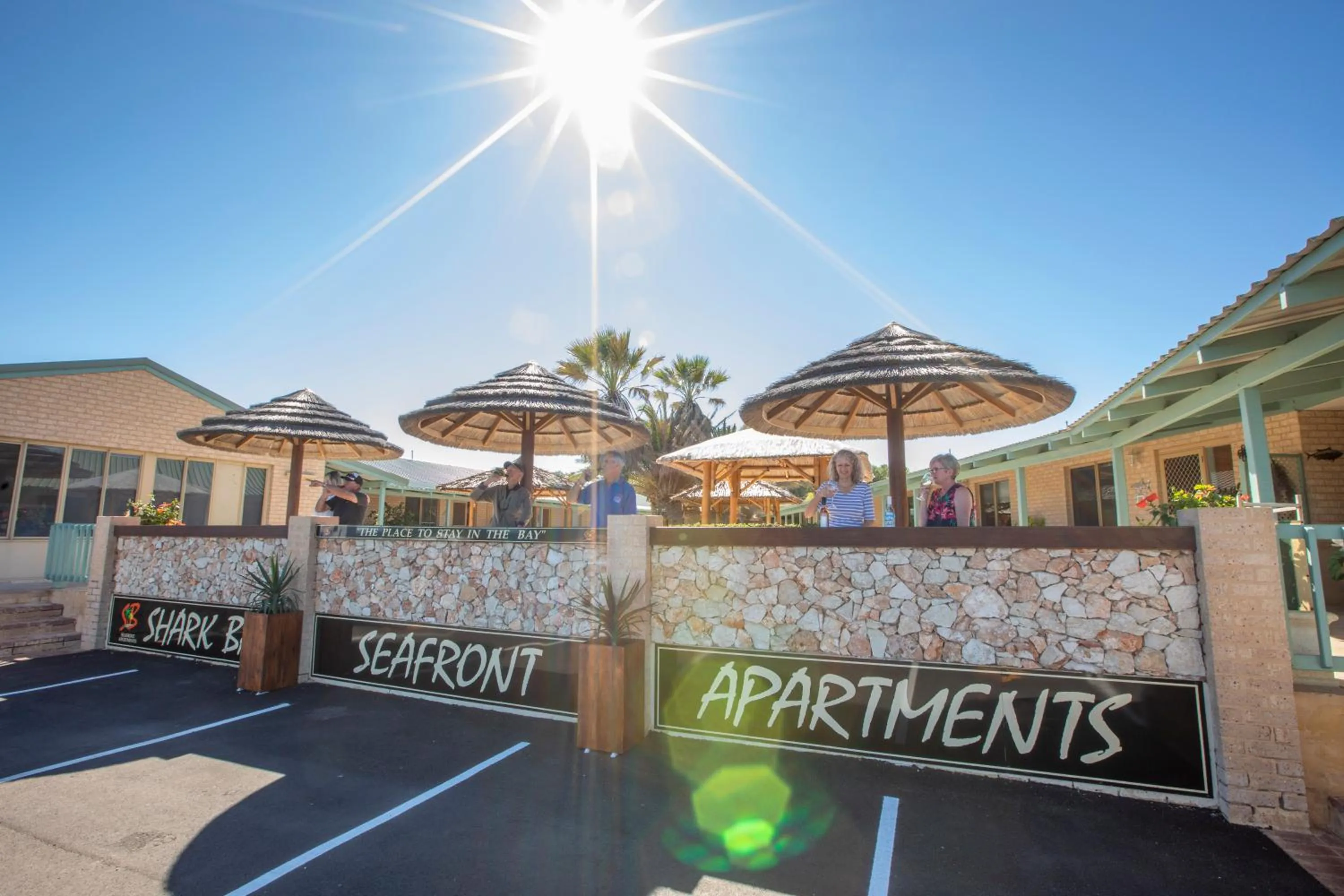 Facade/entrance in Shark Bay Seafront Apartments