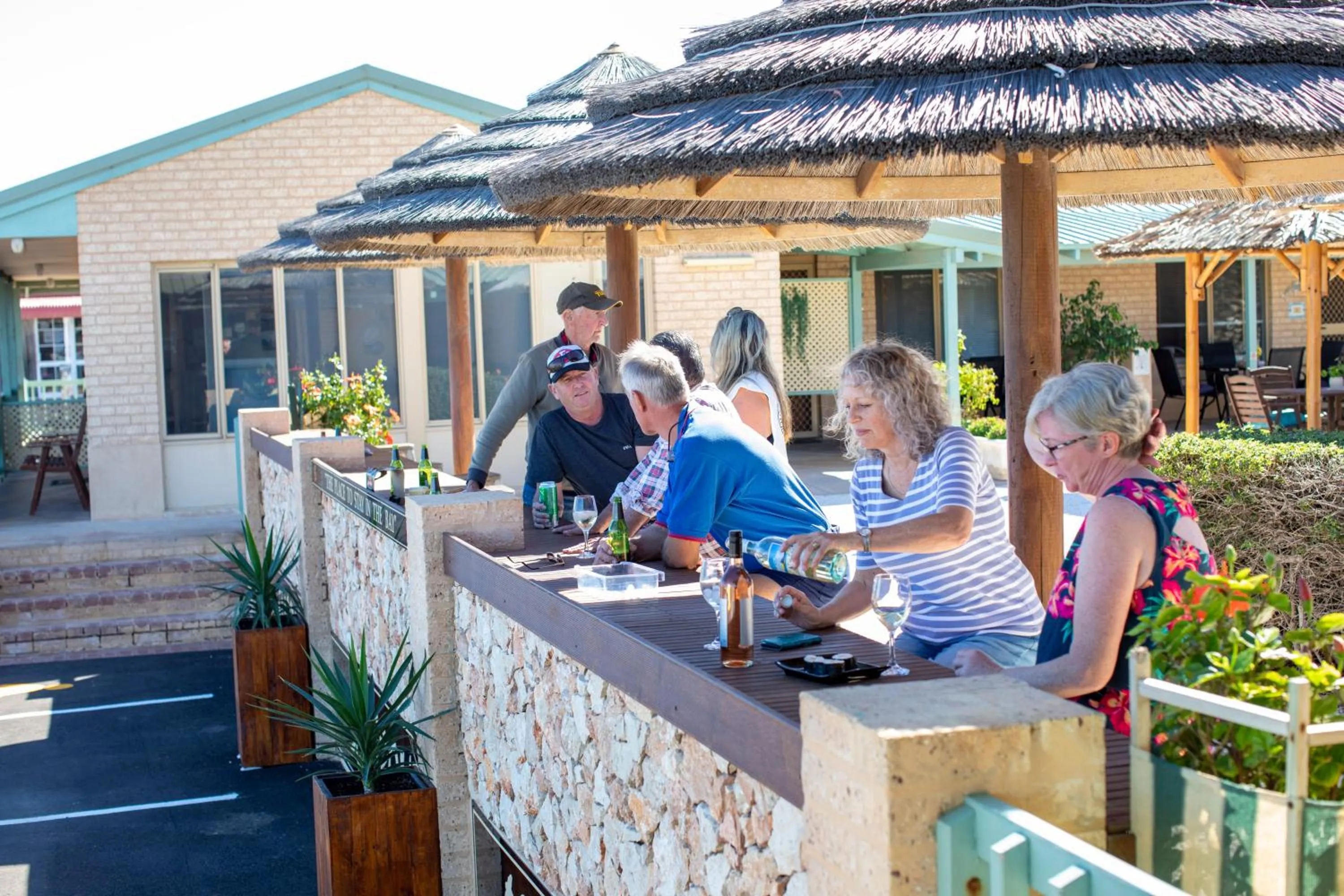Balcony/Terrace in Shark Bay Seafront Apartments