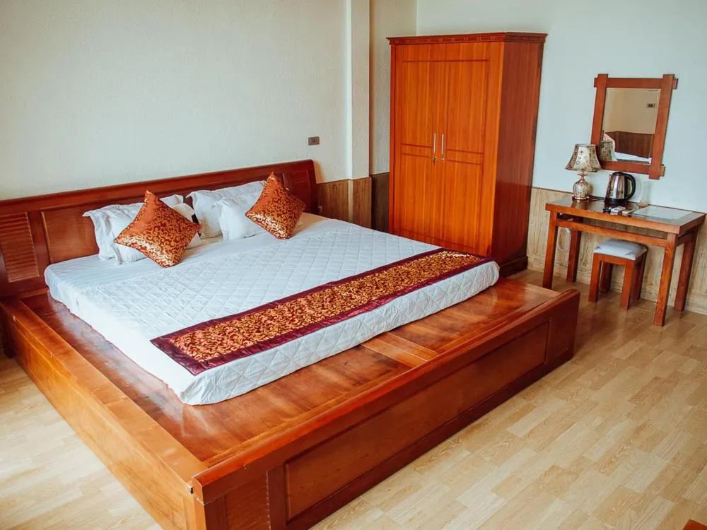 Bed in Truong Xuan Ecolodge