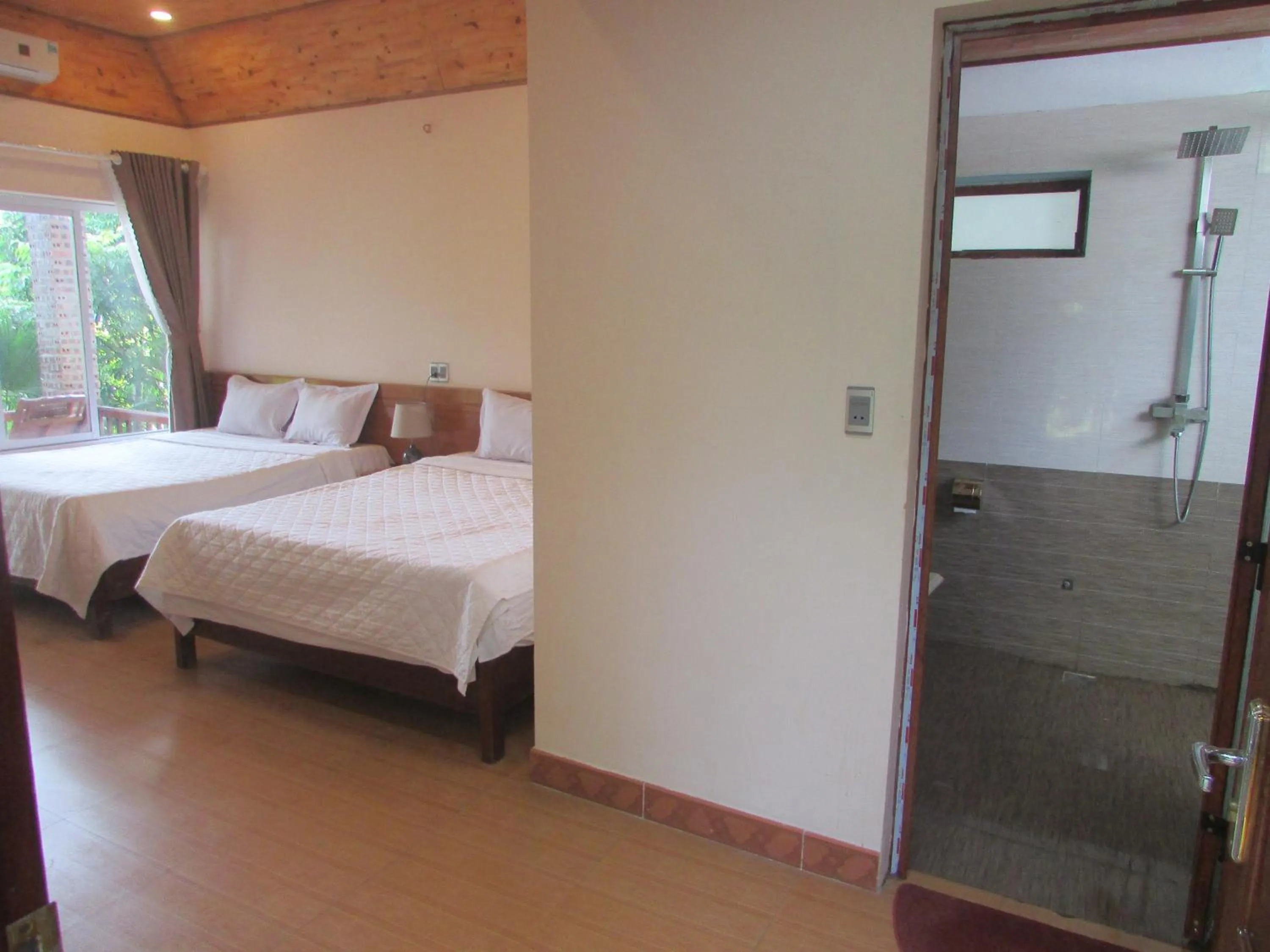 Bed in Truong Xuan Ecolodge