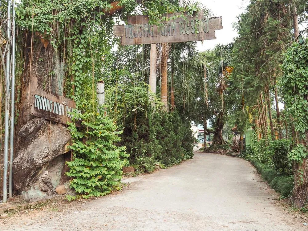 Facade/entrance in Truong Xuan Ecolodge