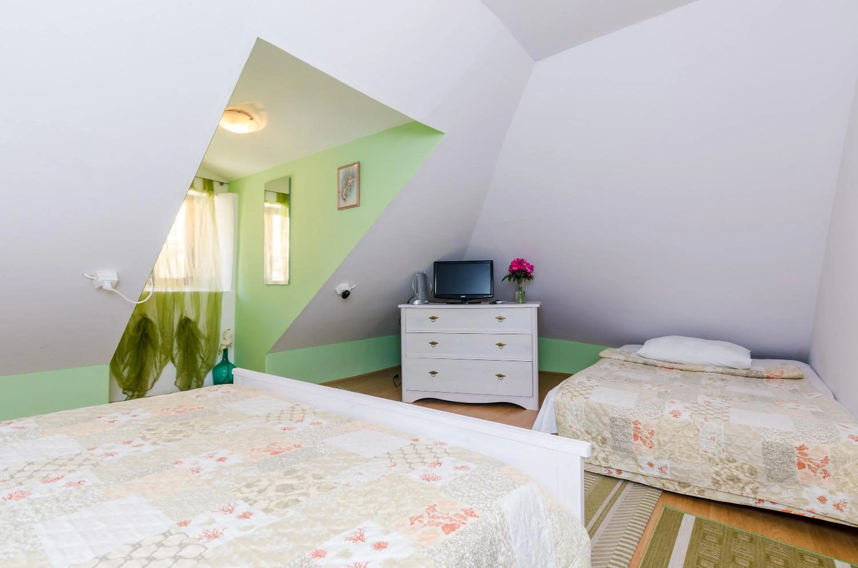Bedroom in Old Town Baroque Palace Accommodation