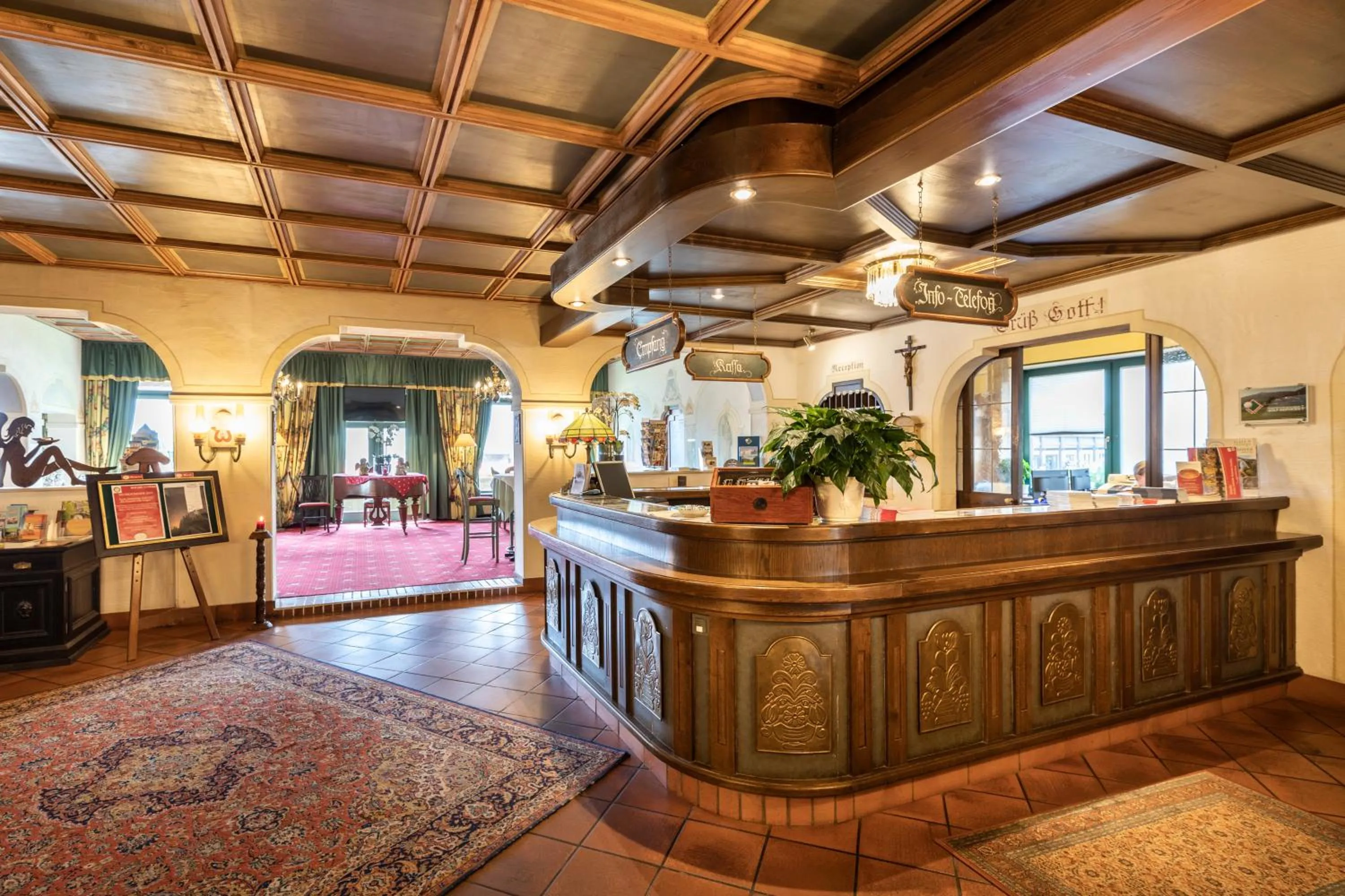 Lobby or reception in Hotel & Restaurant Wastlwirt