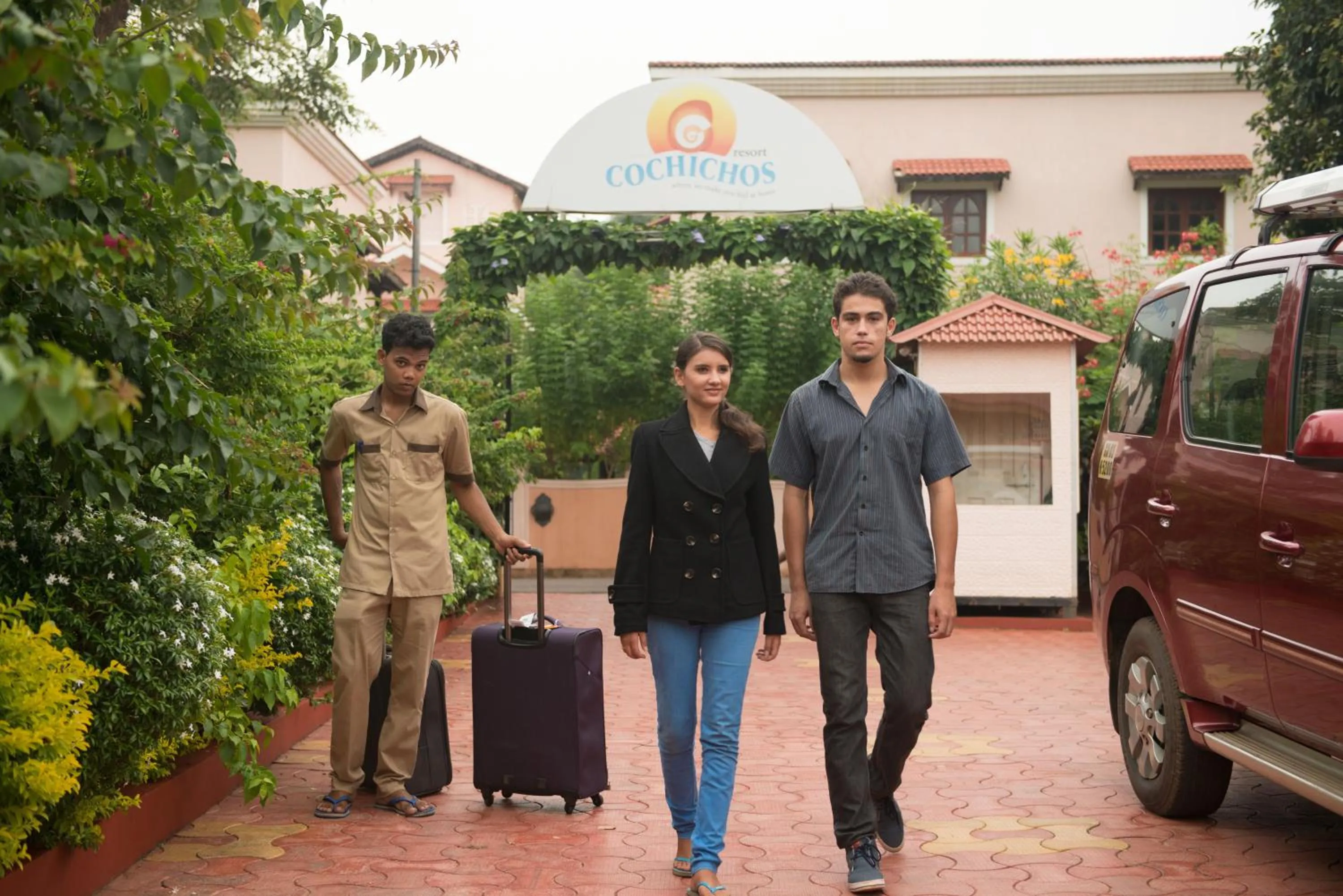 People in Cochichos Resort