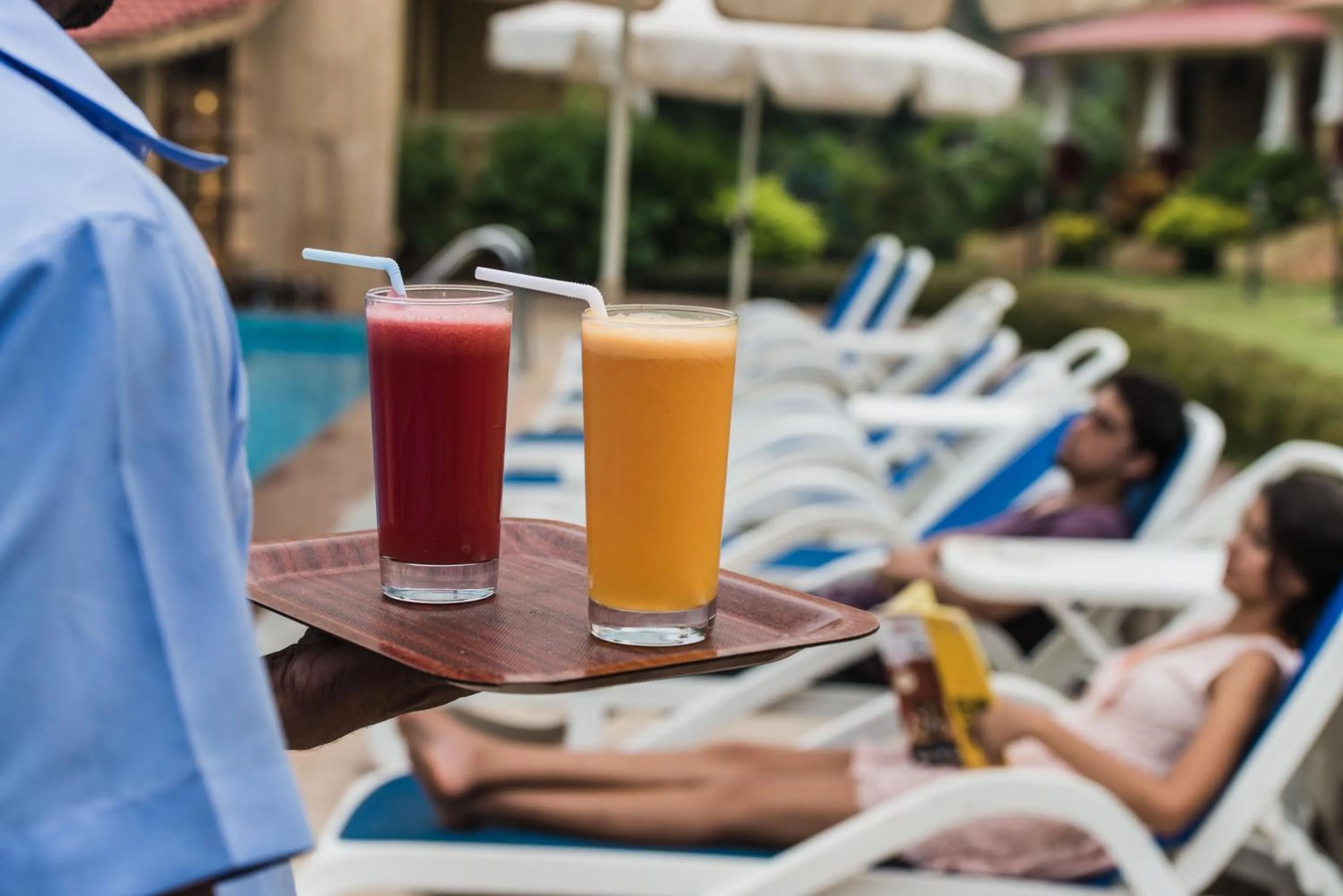 Food and drinks in Cochichos Resort