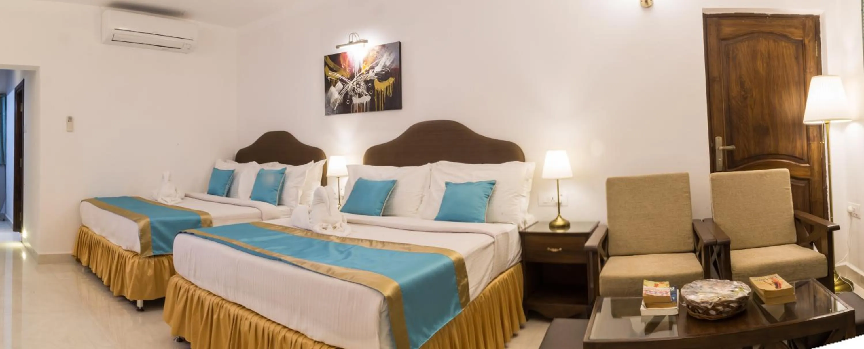 Bed in Cochichos Resort