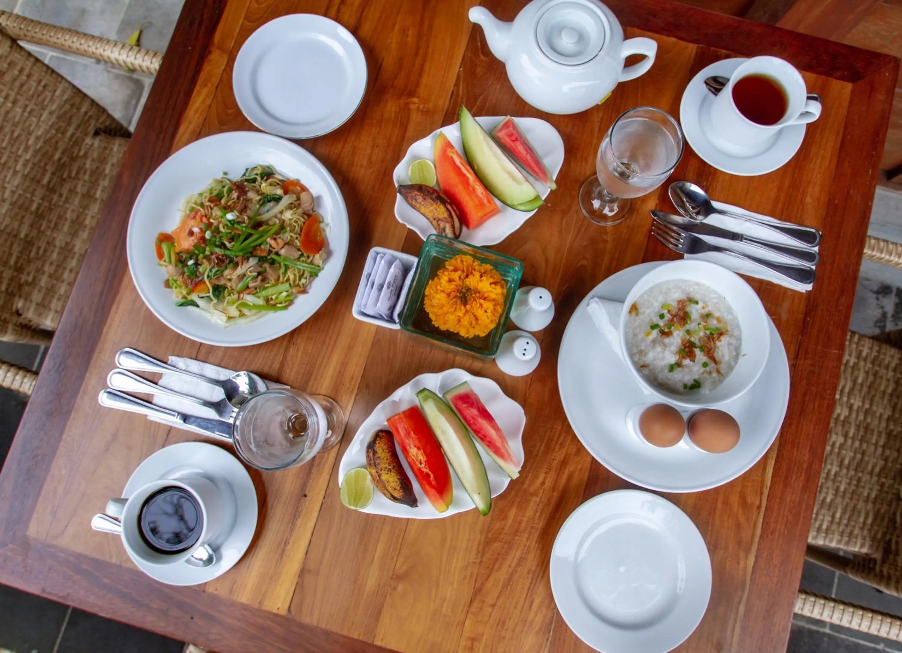 Food and drinks in Graha Petulu Ubud by GenuineHost