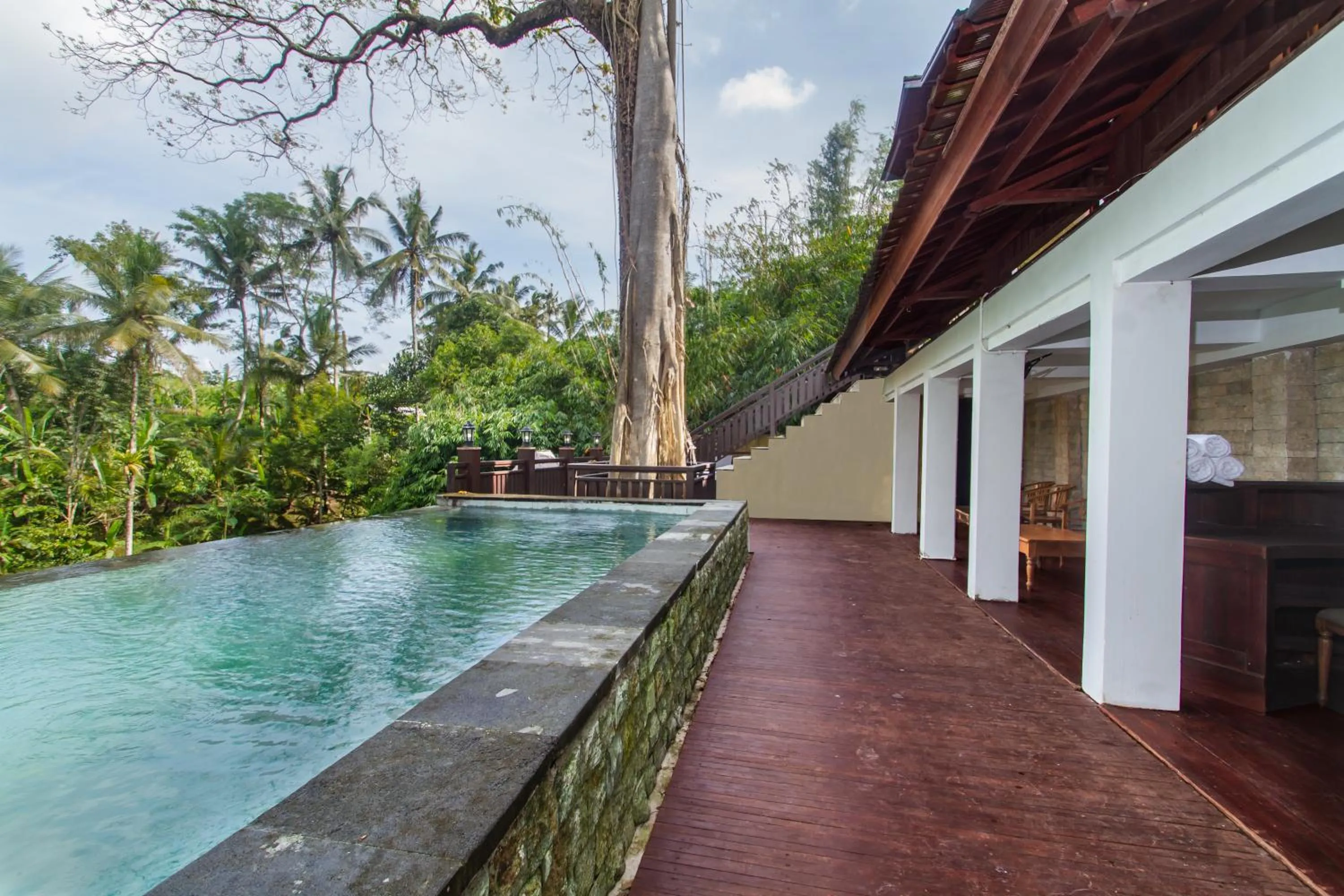 Swimming pool in Graha Petulu Ubud by GenuineHost
