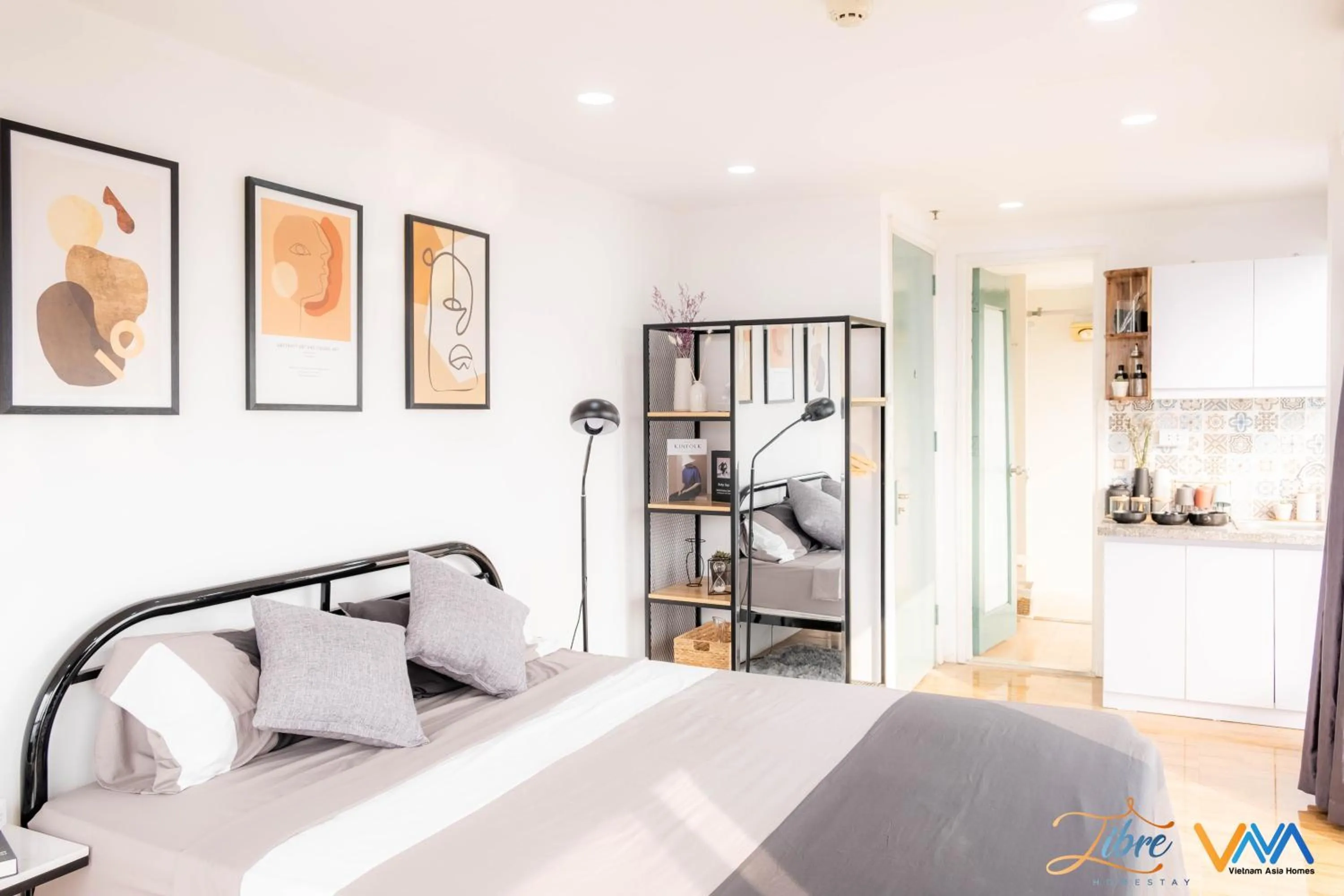 Bed in Libré Homestay