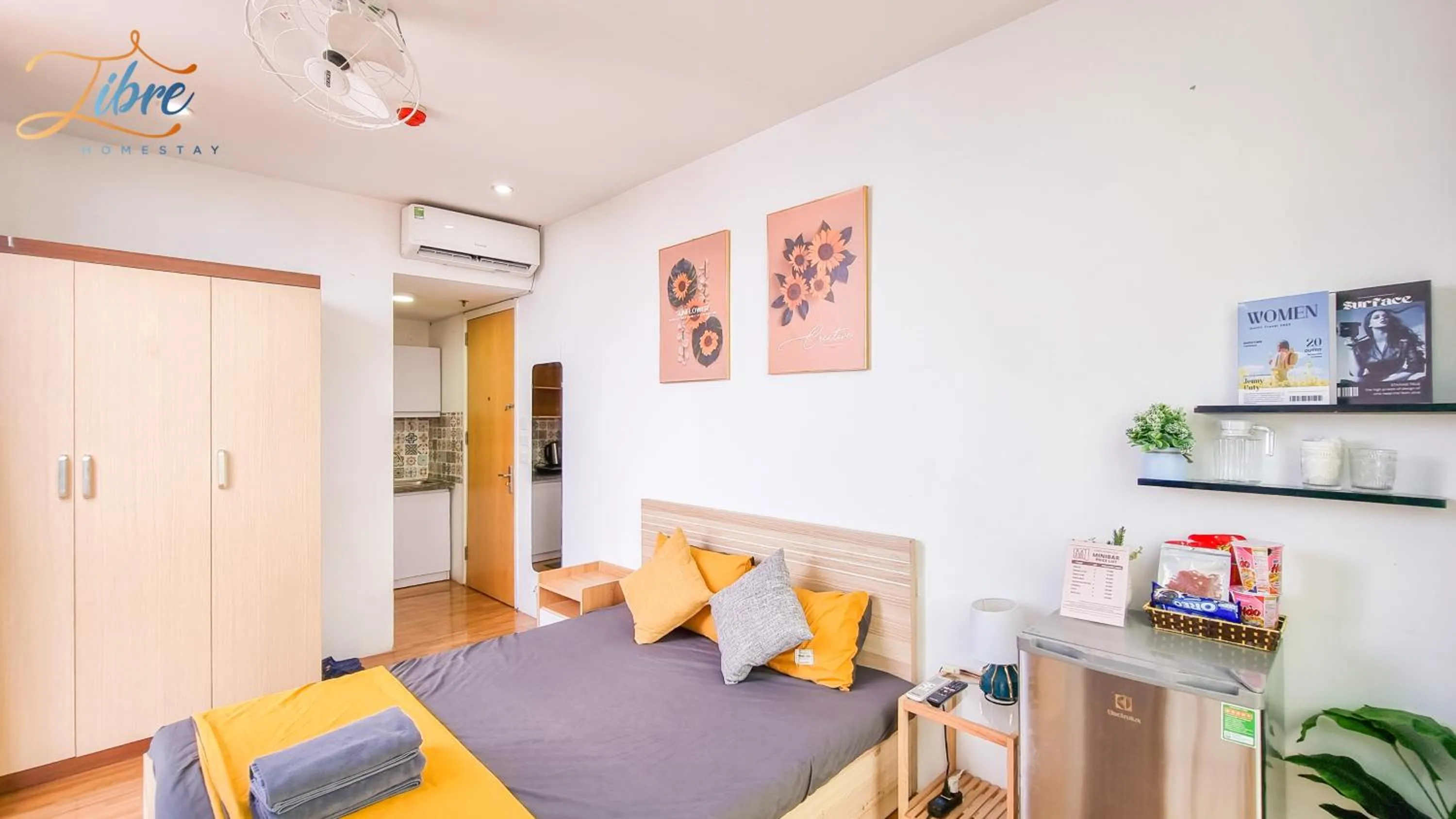 Kitchen or kitchenette in Libré Homestay