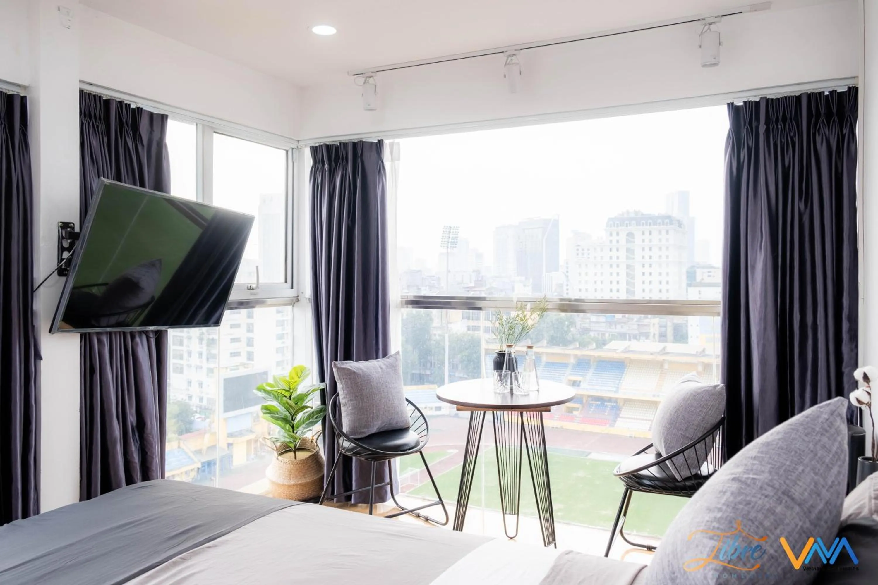 Seating area in Libré Homestay