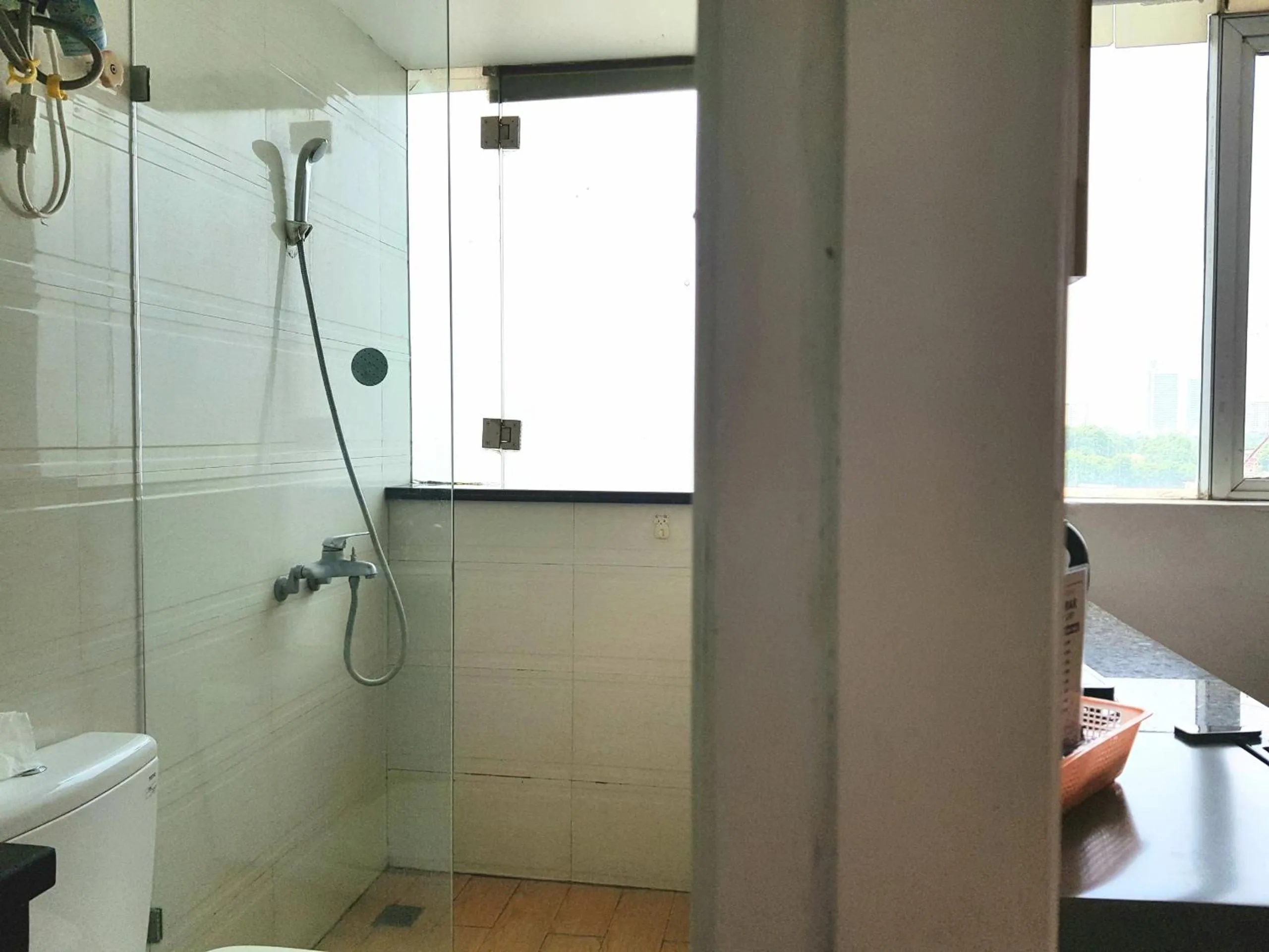 Shower in Libré Homestay