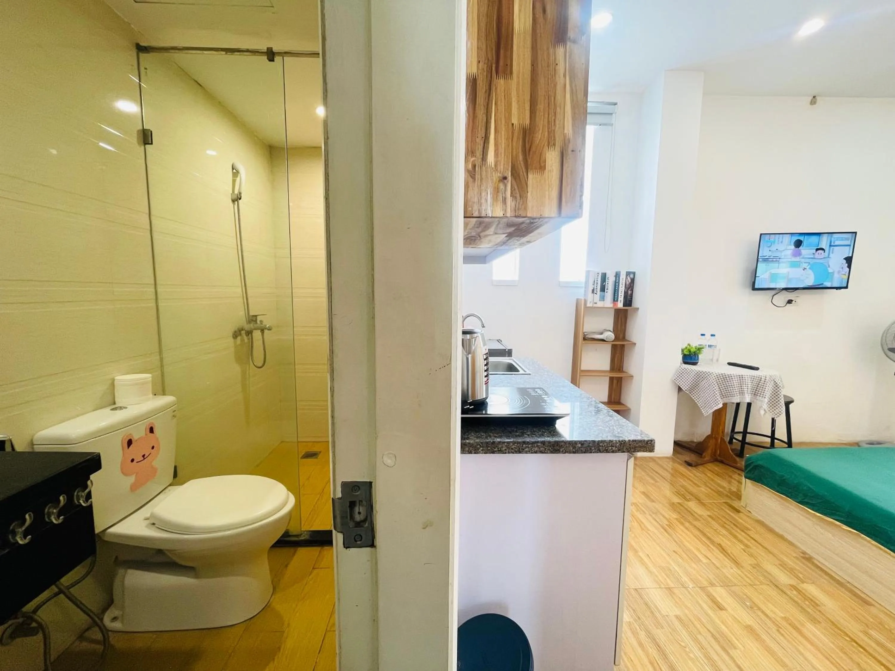 Shower in Libré Homestay