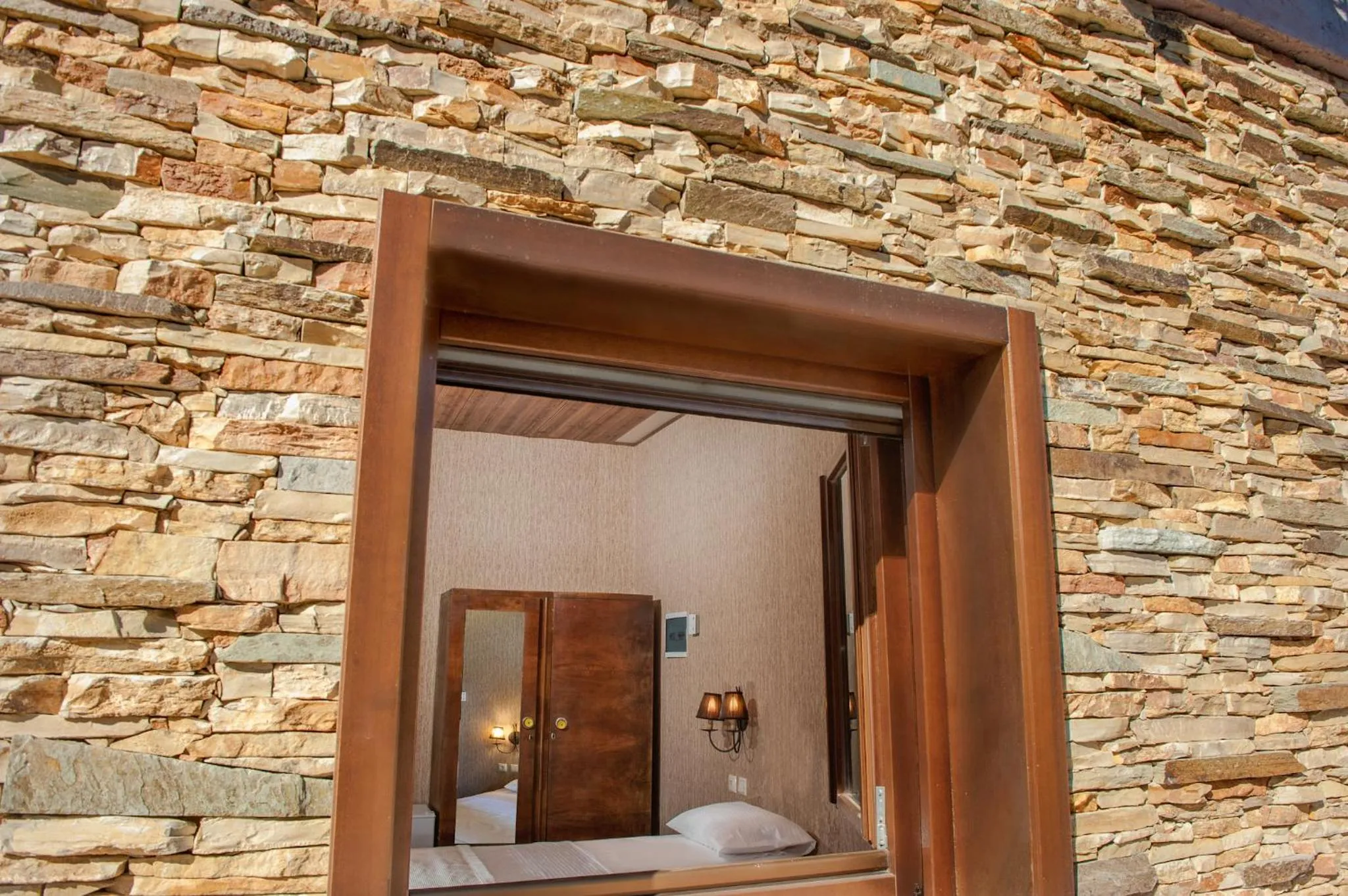 Bedroom in Polys Guest House