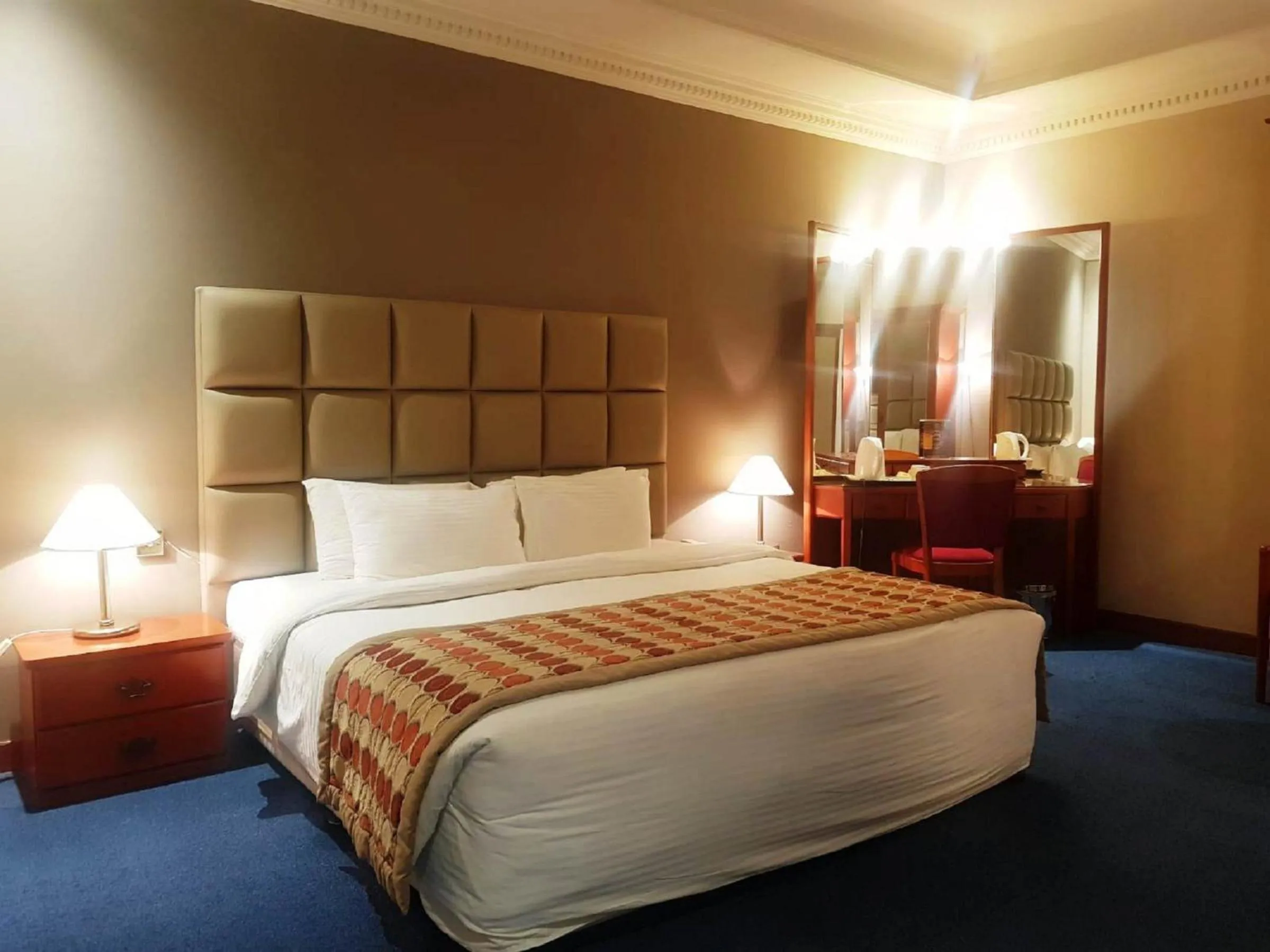 Bed in Panorama Hotel and Spa