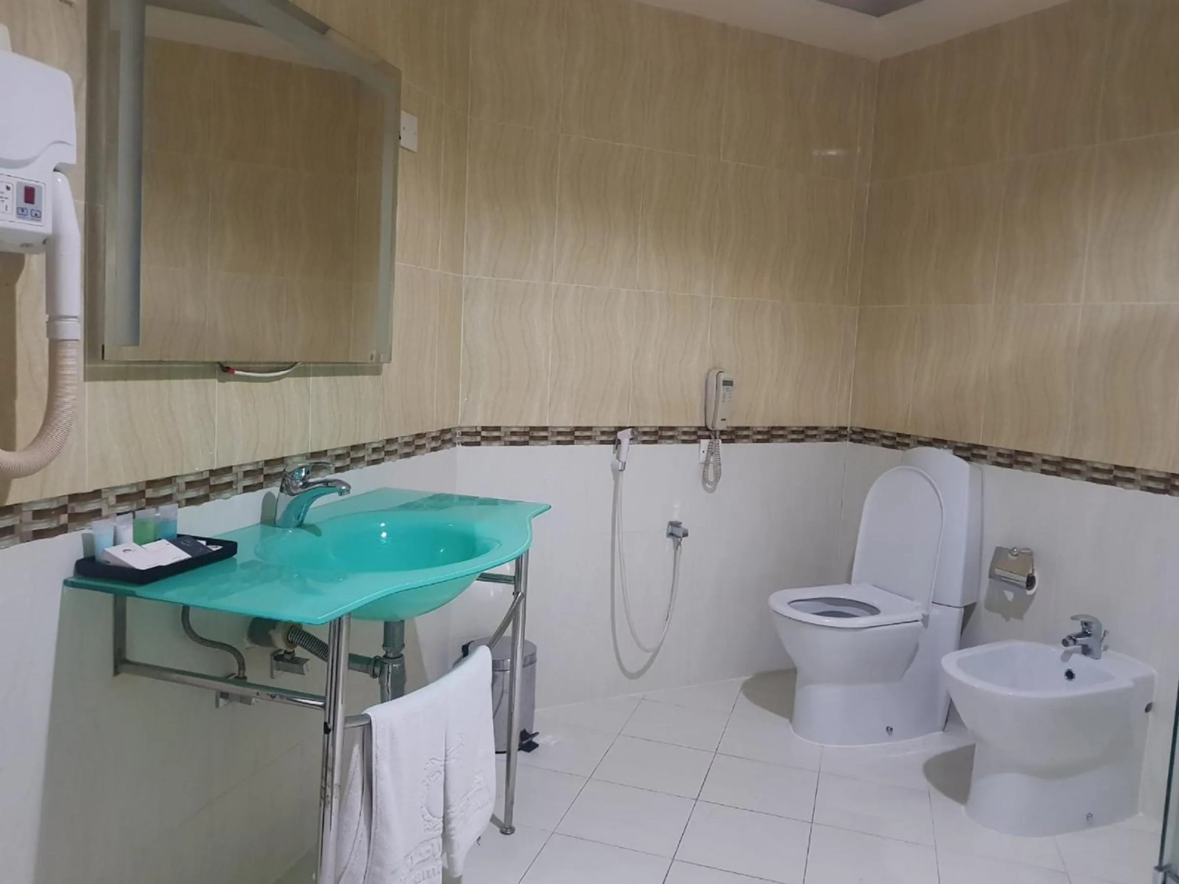 Toilet in Panorama Hotel and Spa