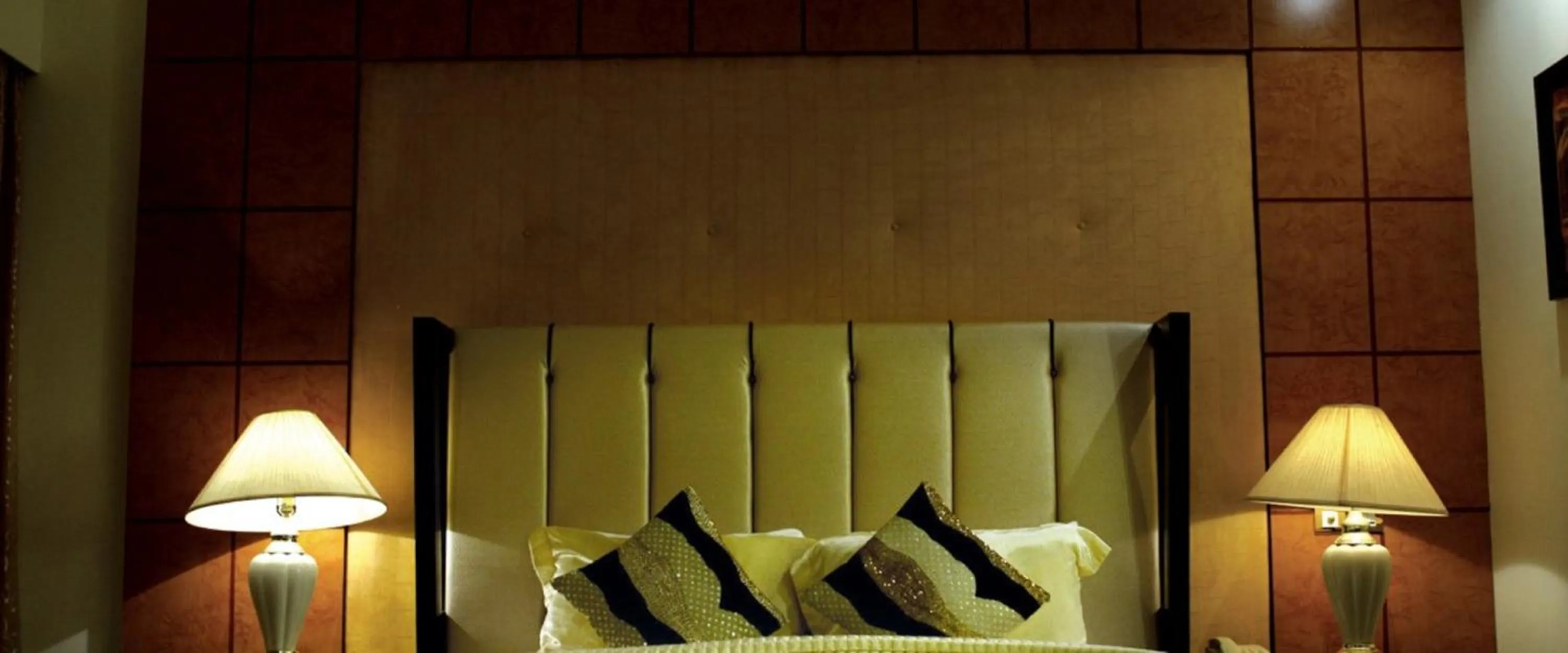 Bed in Panorama Hotel and Spa