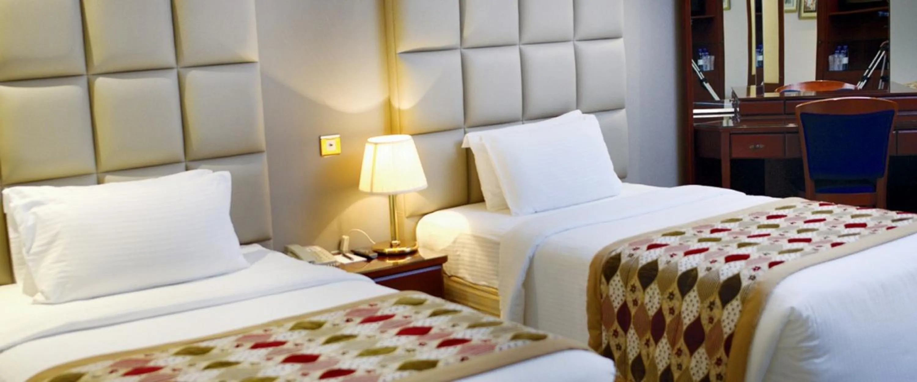 Bed in Panorama Hotel and Spa