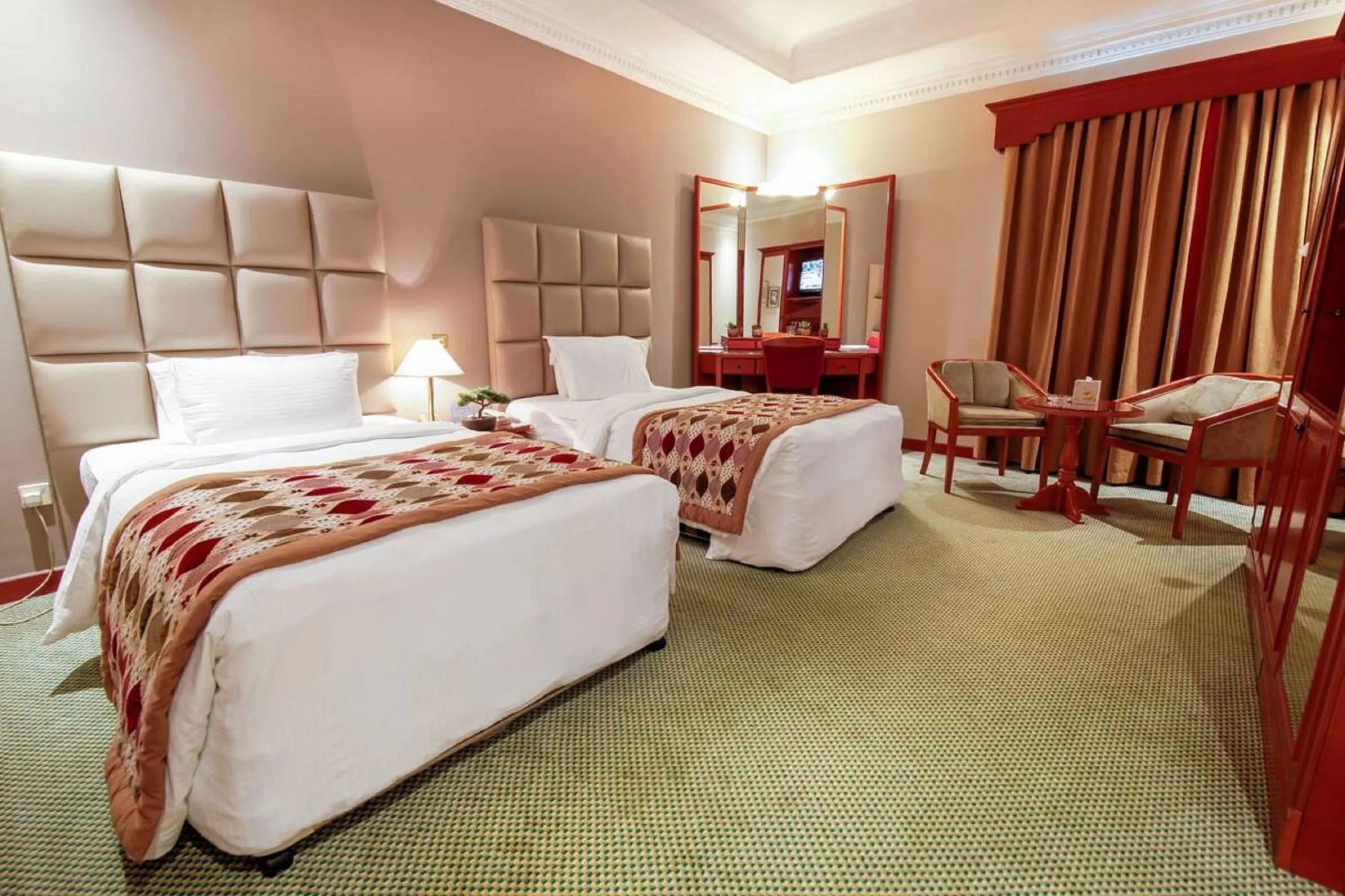 Bed in Panorama Hotel and Spa