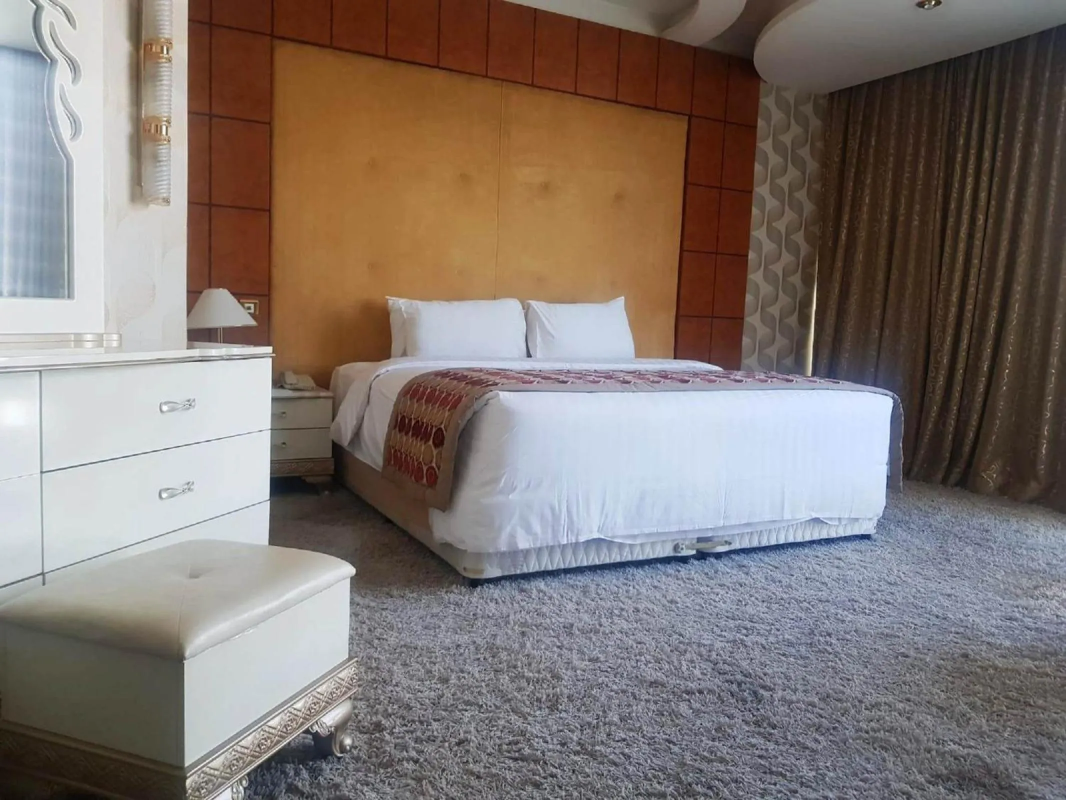 Bed in Panorama Hotel and Spa