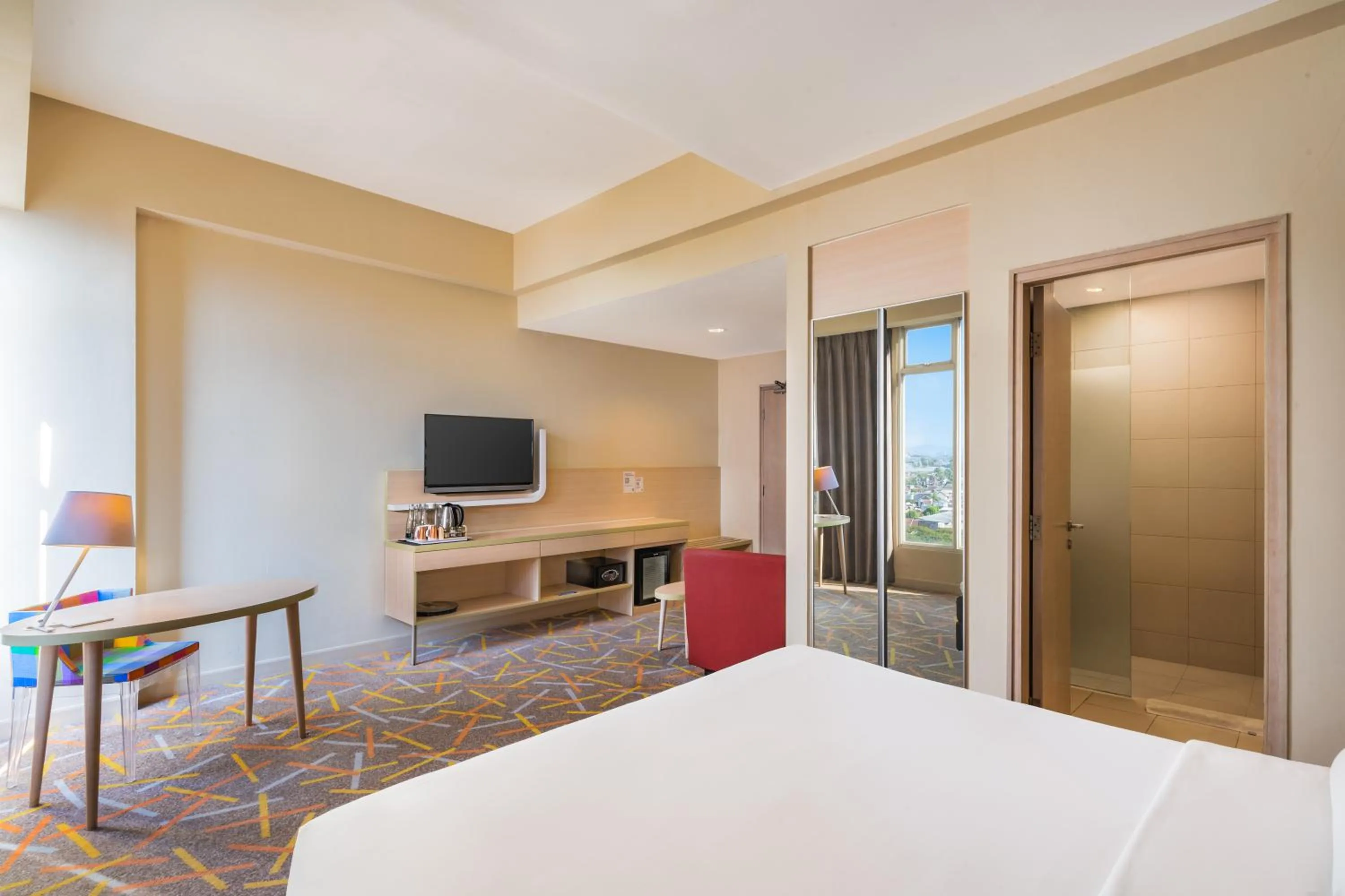 Bedroom, Bed in Ibis Styles Malang