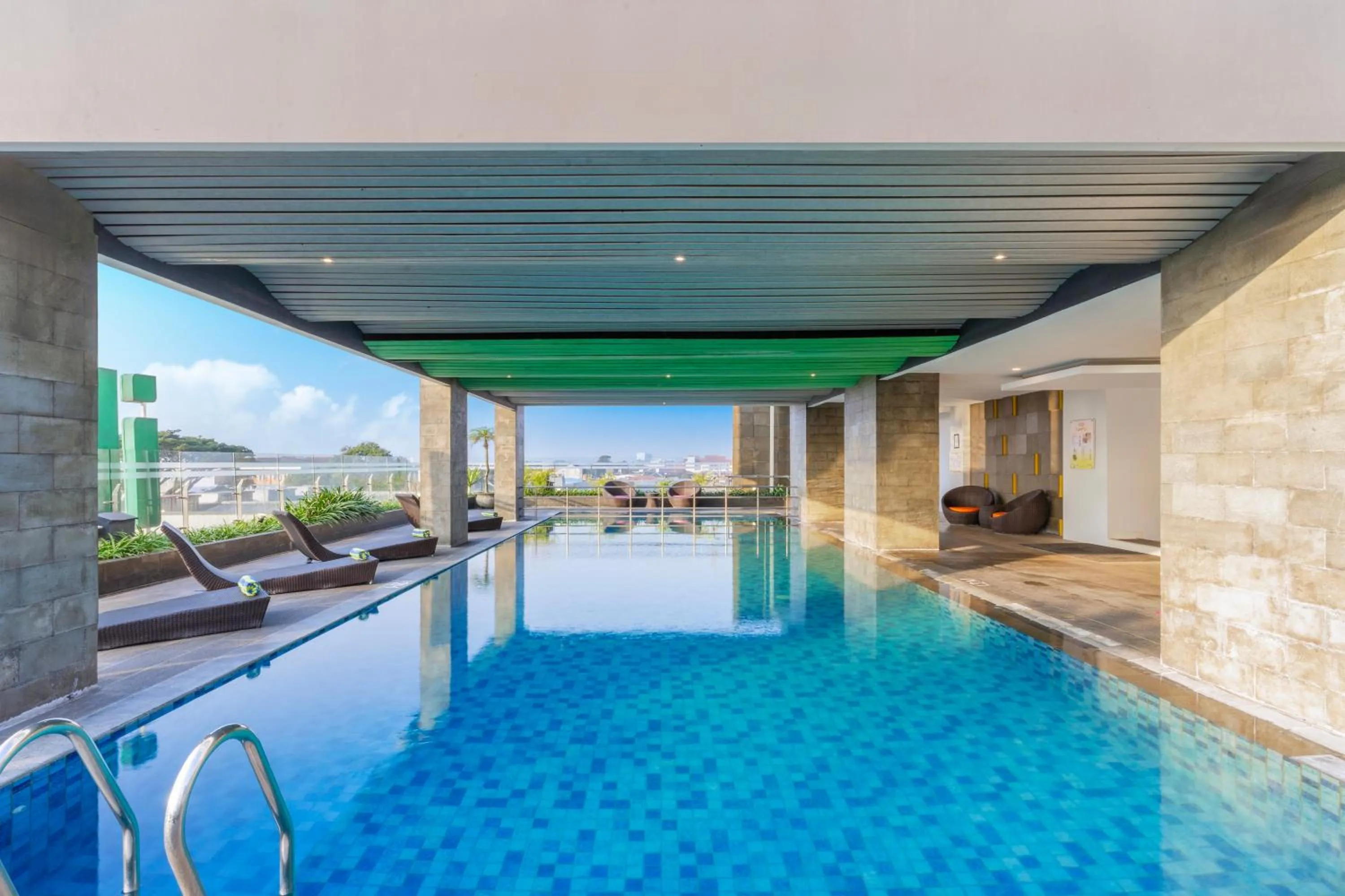 Swimming pool in Ibis Styles Malang