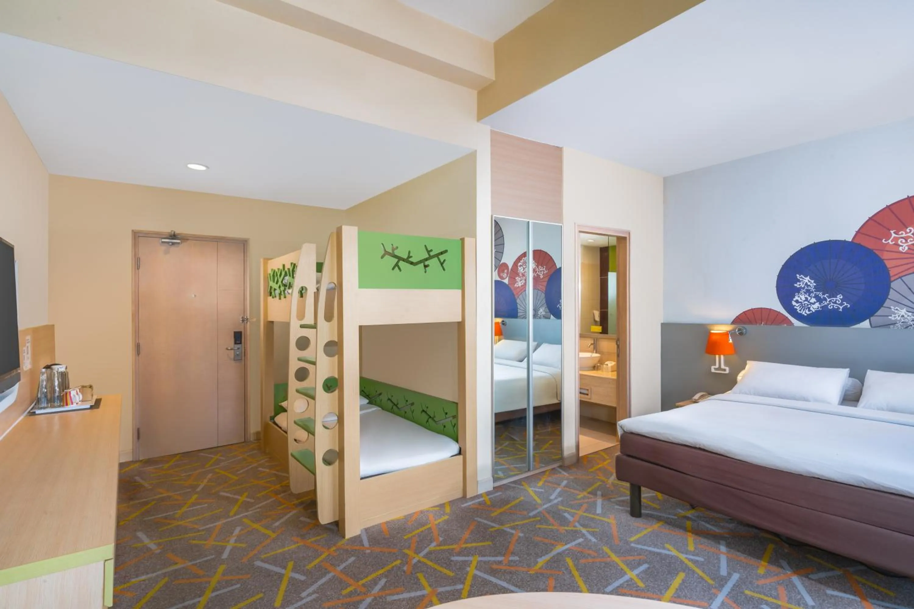 Bedroom, Bed in Ibis Styles Malang
