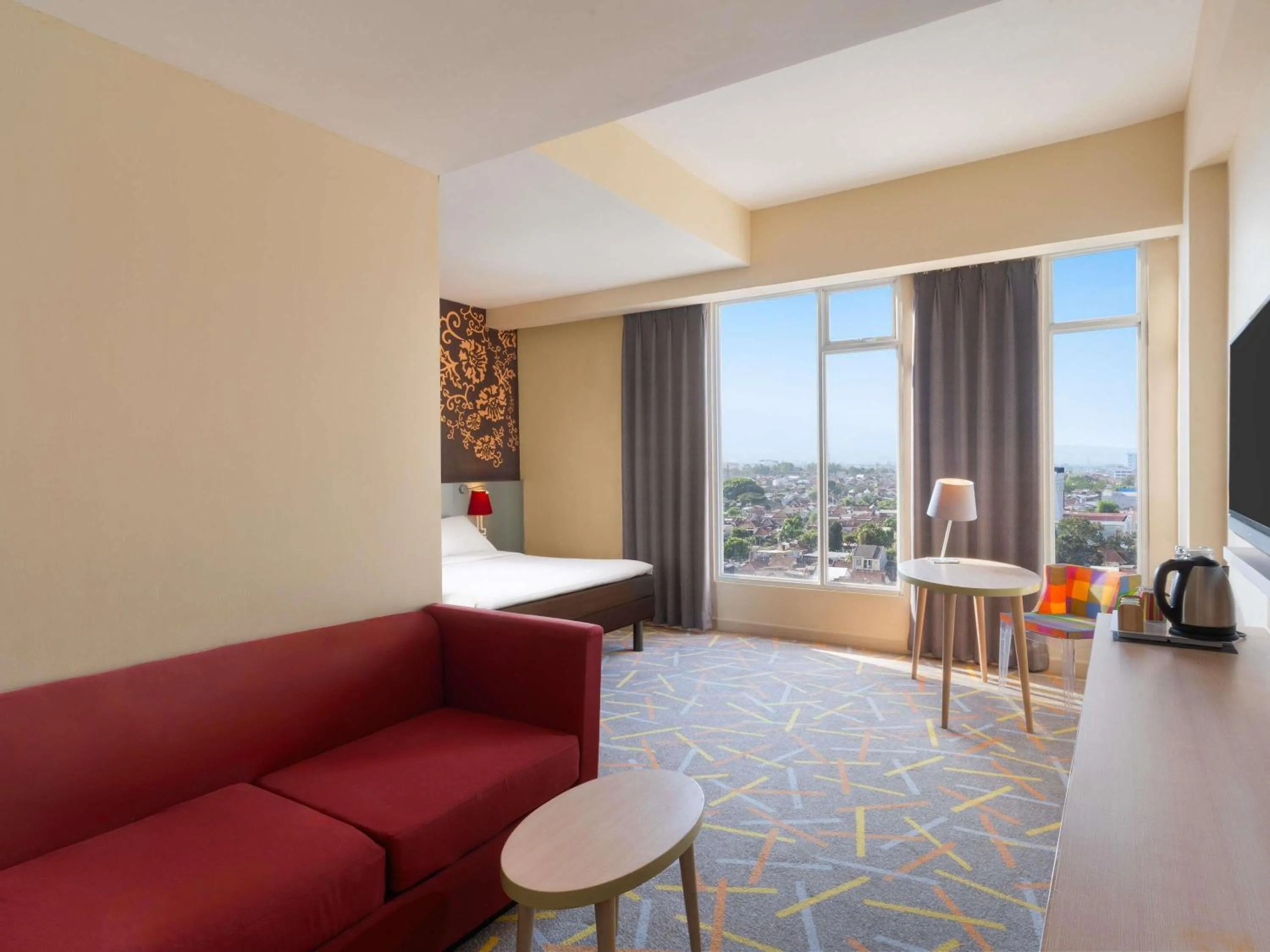 Bedroom in Ibis Styles Malang