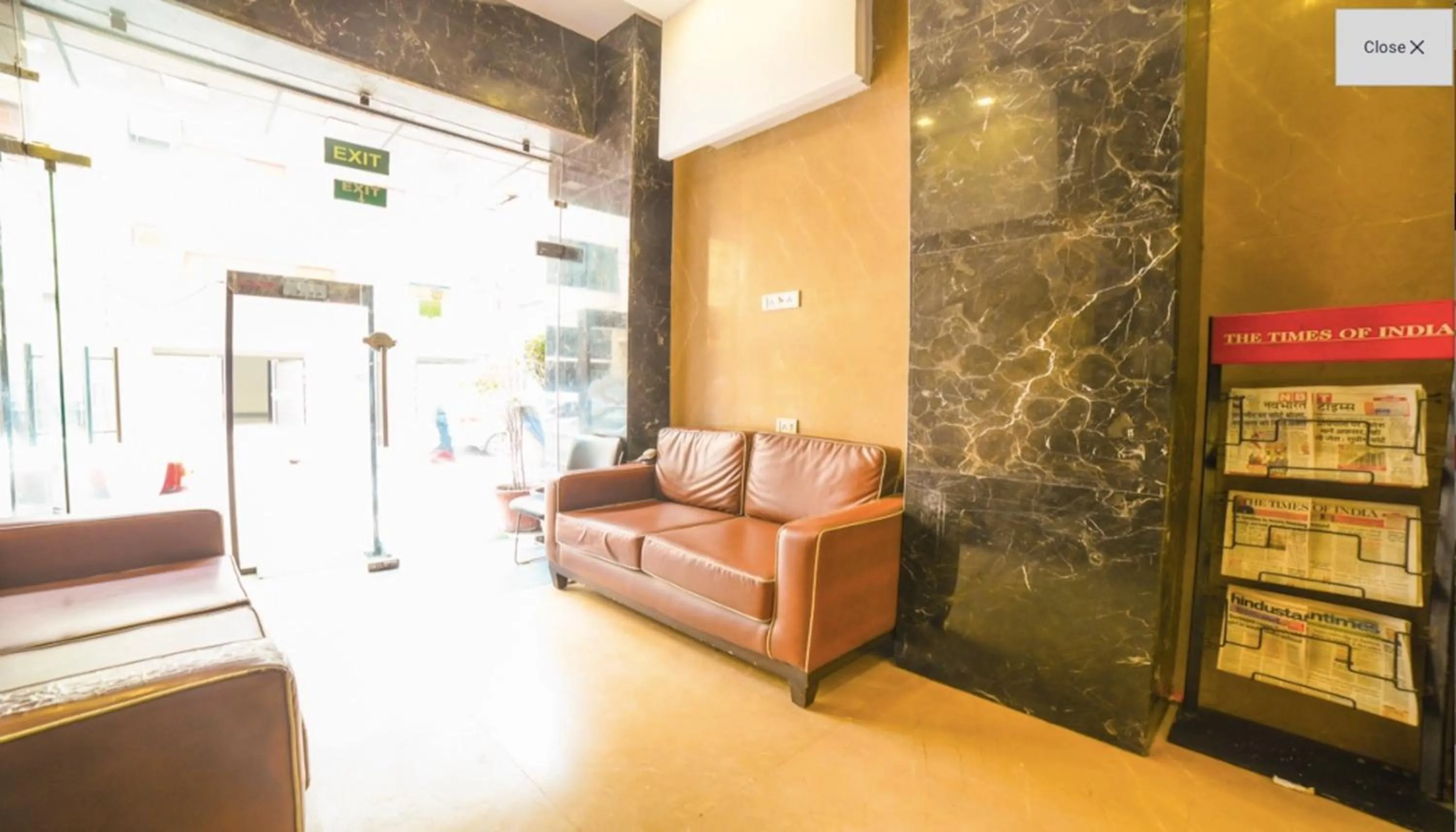 Lobby or reception in Hotel Pawan Plaza - Near BLK and Ganga Ram Hospital - Karol Bagh