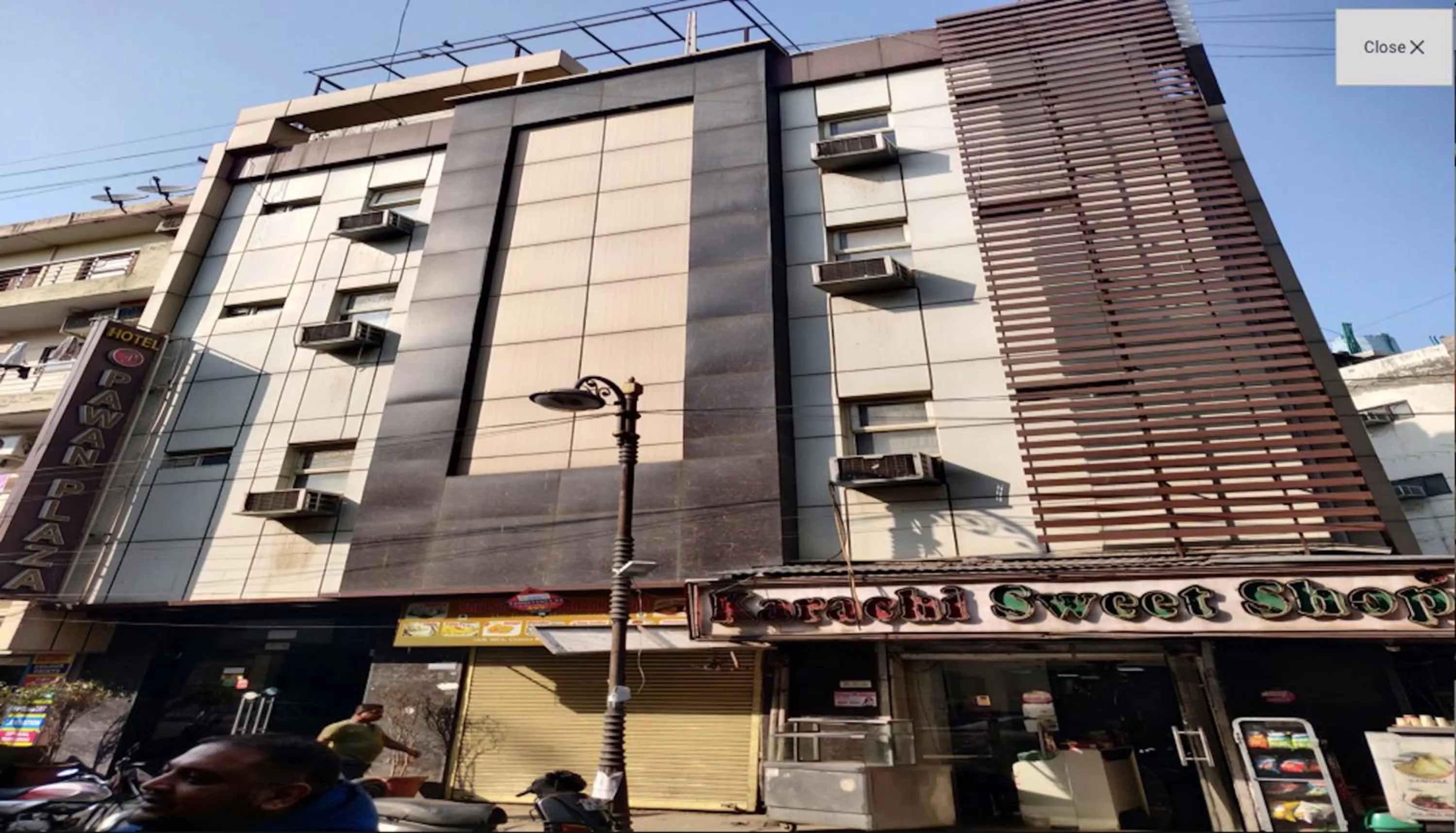 Property building in Hotel Pawan Plaza - Near BLK and Ganga Ram Hospital - Karol Bagh
