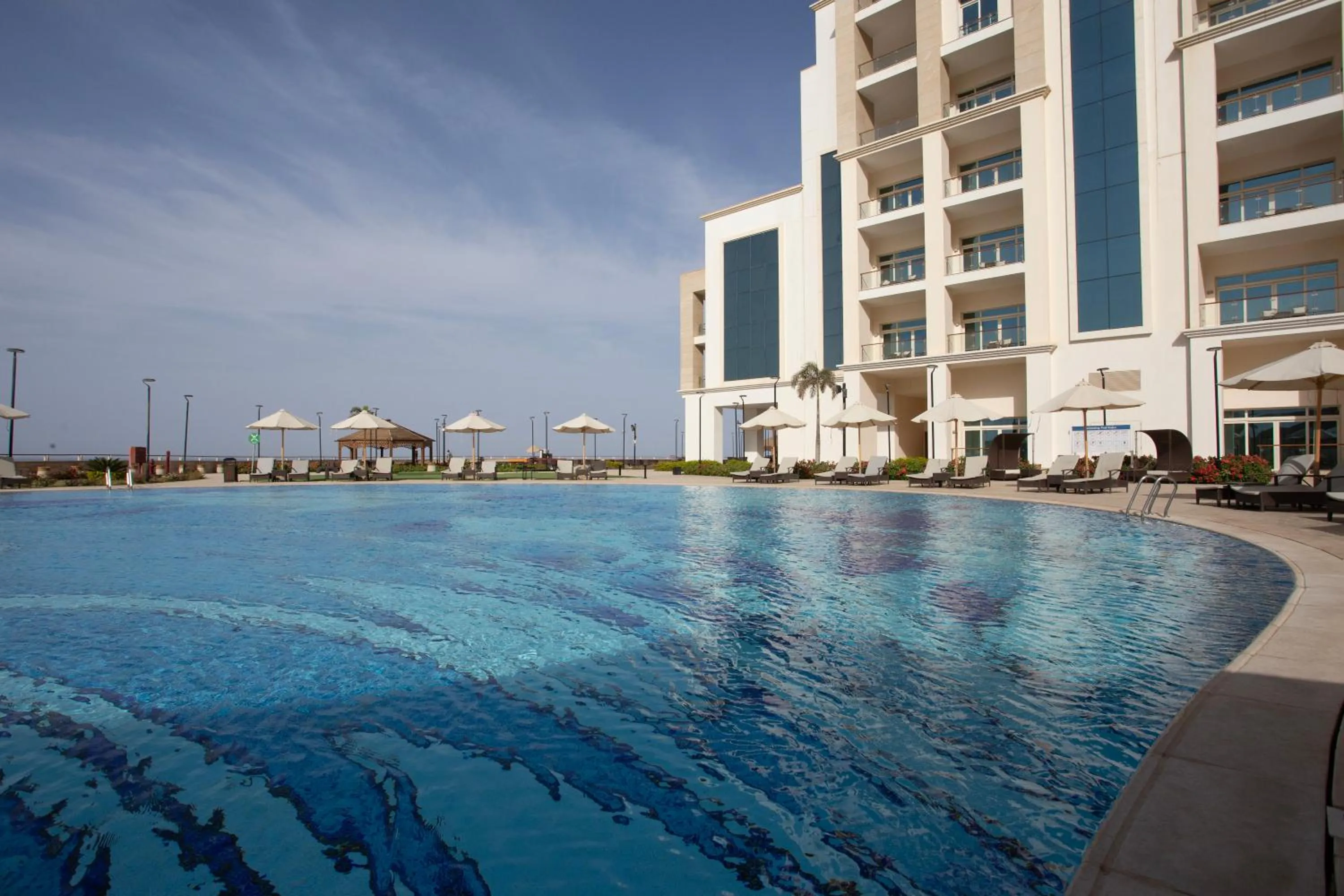Pool view in Tolip Resort El Galala Hills