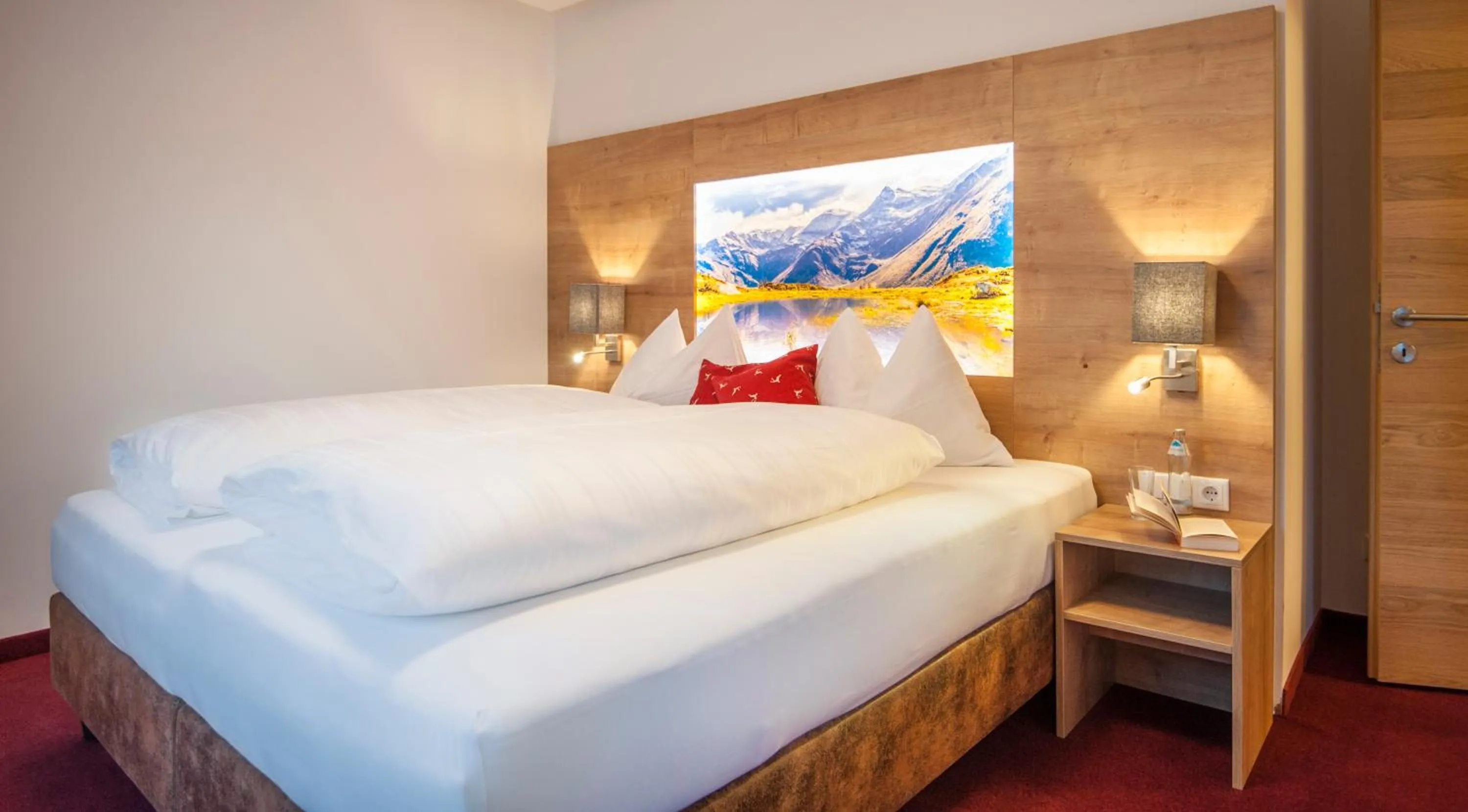 Bed in Landhaus & Appartementhaus Haussteiner