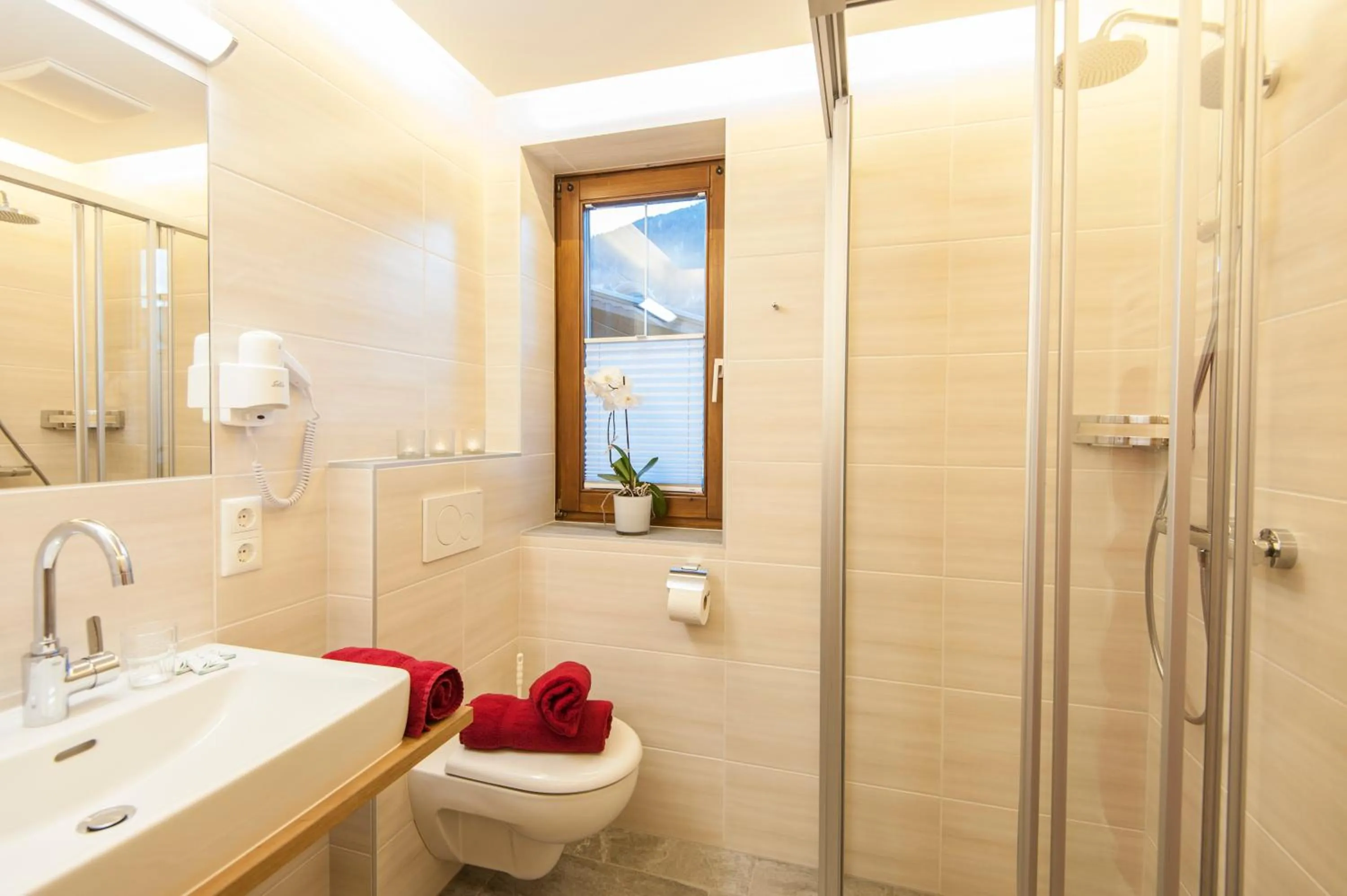 Bathroom in Landhaus & Appartementhaus Haussteiner