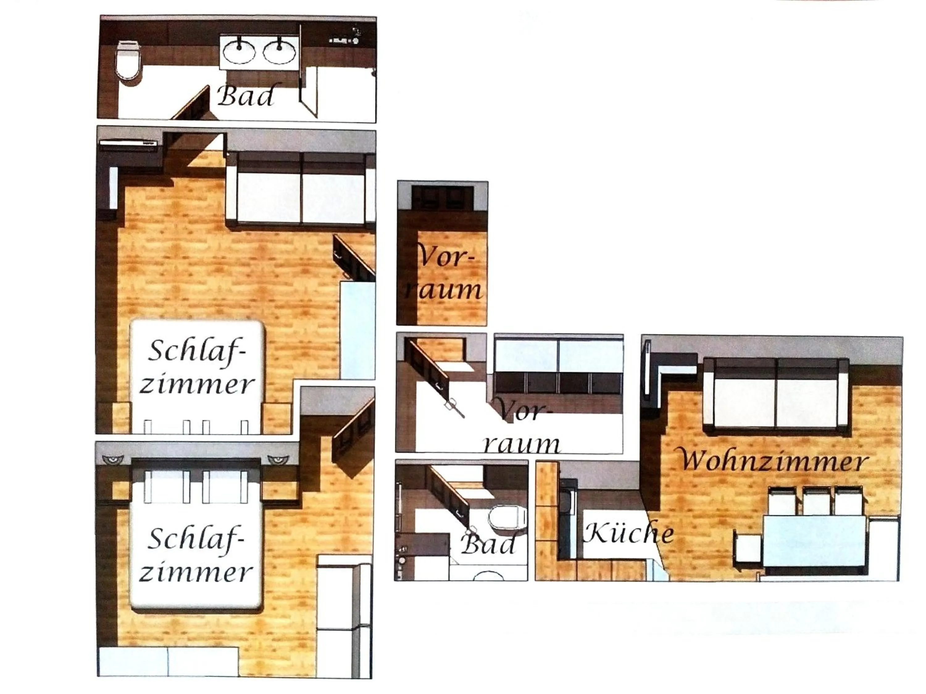 Floor plan in Landhaus & Appartementhaus Haussteiner