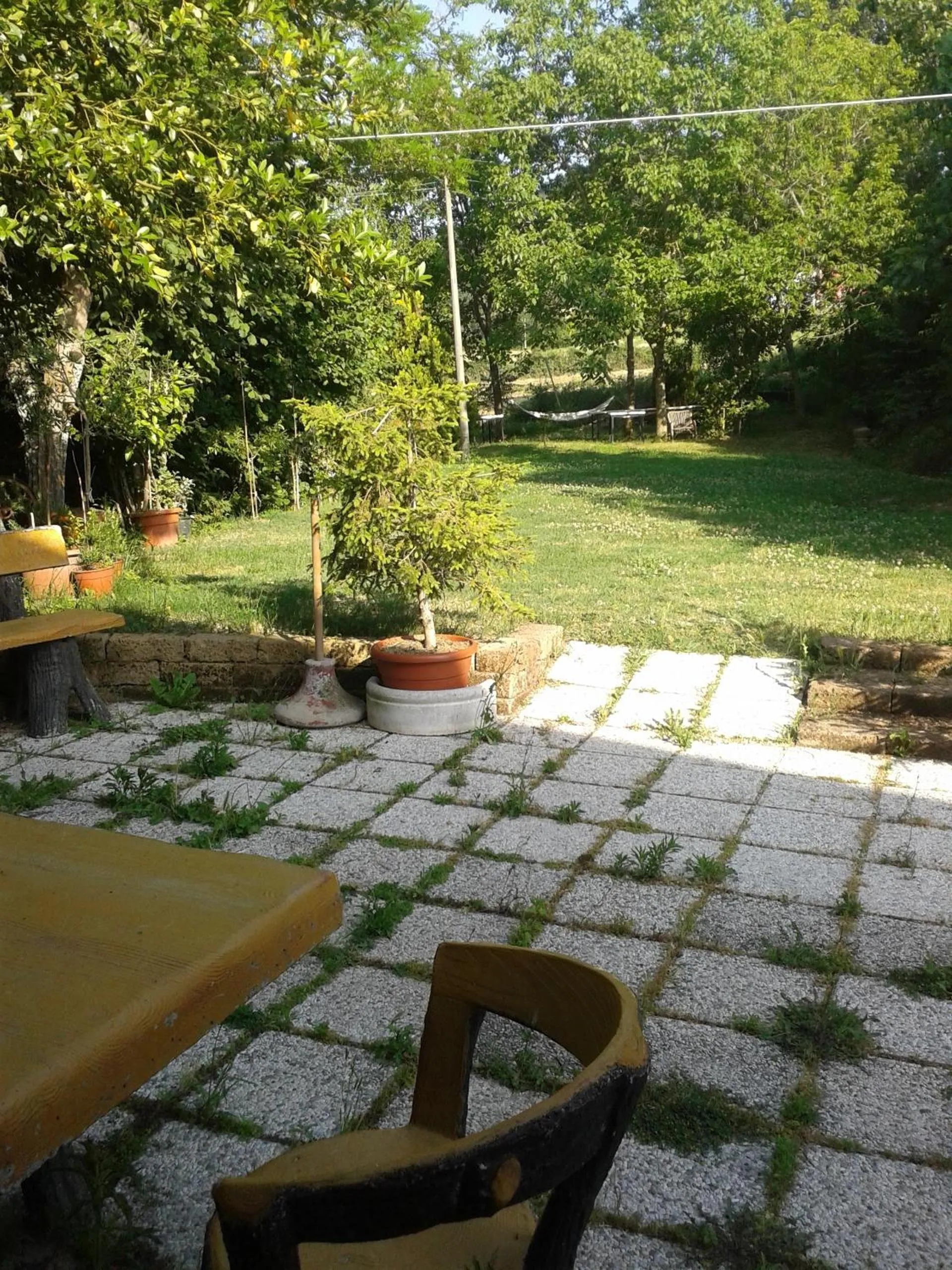 Garden in B&B Le Due Rocche