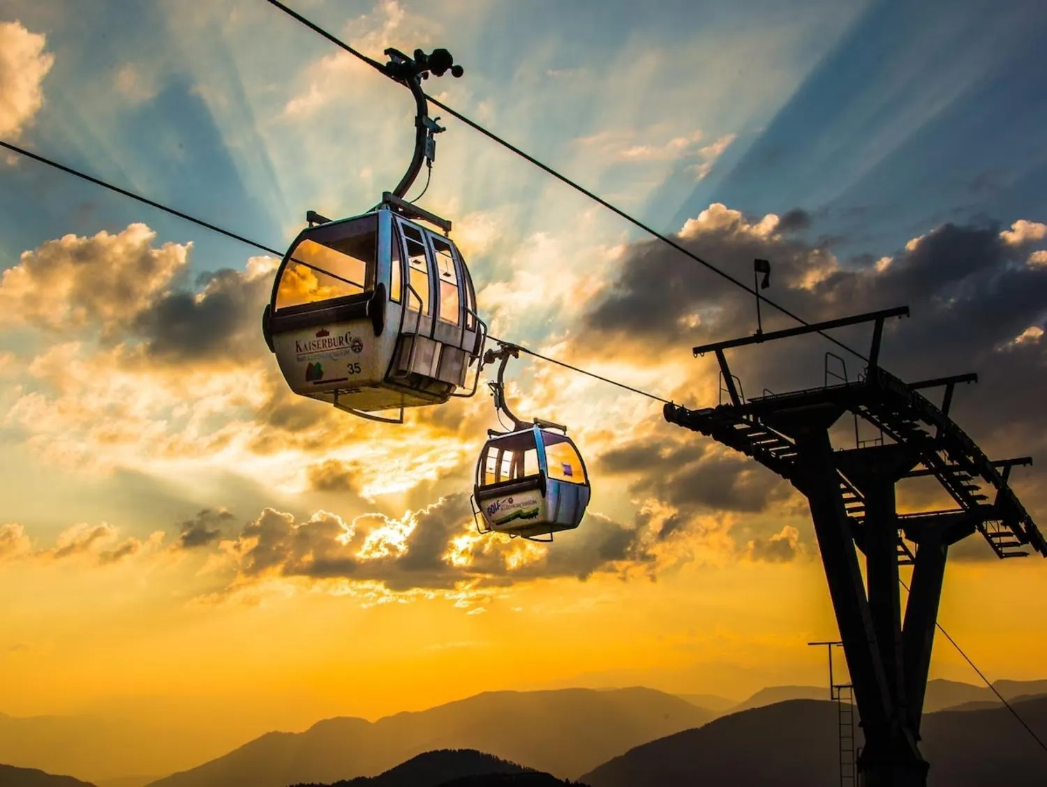 Natural landscape in Hotel Die Post