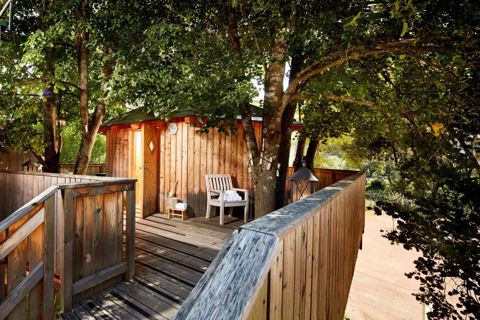 Garden in Hotel Die Post