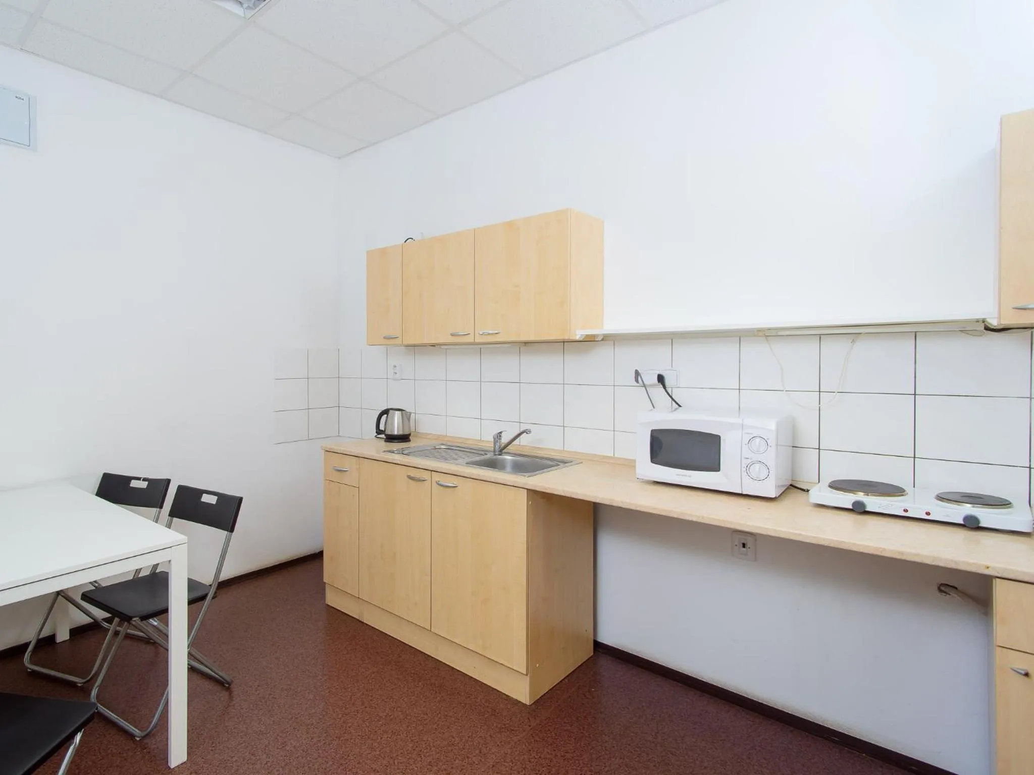 Kitchen or kitchenette in Hostel BOHEMIA